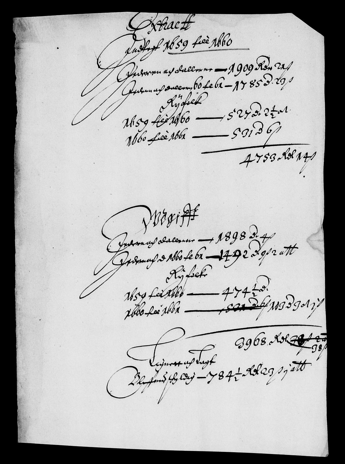 Rentekammeret inntil 1814, Reviderte regnskaper, Lensregnskaper, AV/RA-EA-5023/R/Rb/Rbs/L0042: Stavanger len, 1659-1661