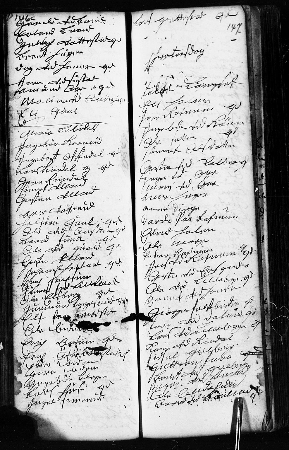 Fåberg prestekontor, AV/SAH-PREST-086/H/Ha/Hab/L0002: Parish register (copy) no. 2, 1741-1756, p. 146-147