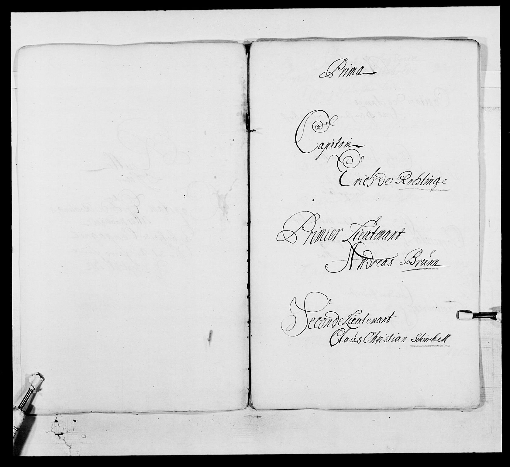 Kommanderende general (KG I) med Det norske krigsdirektorium, AV/RA-EA-5419/E/Ea/L0516: Bergenhusiske regiment, 1660-1712, p. 442