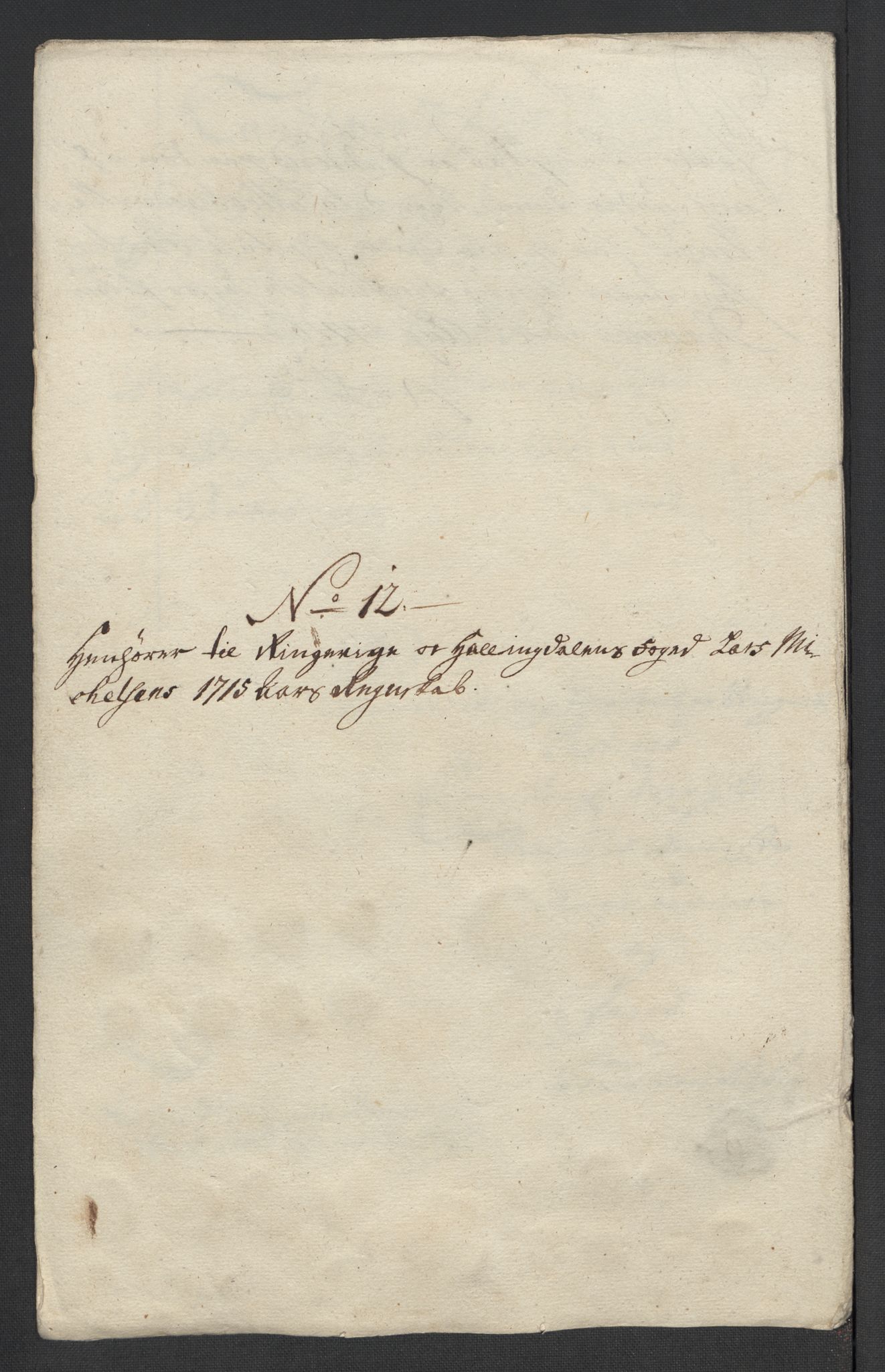 Rentekammeret inntil 1814, Reviderte regnskaper, Fogderegnskap, RA/EA-4092/R23/L1473: Fogderegnskap Ringerike og Hallingdal, 1715, p. 174