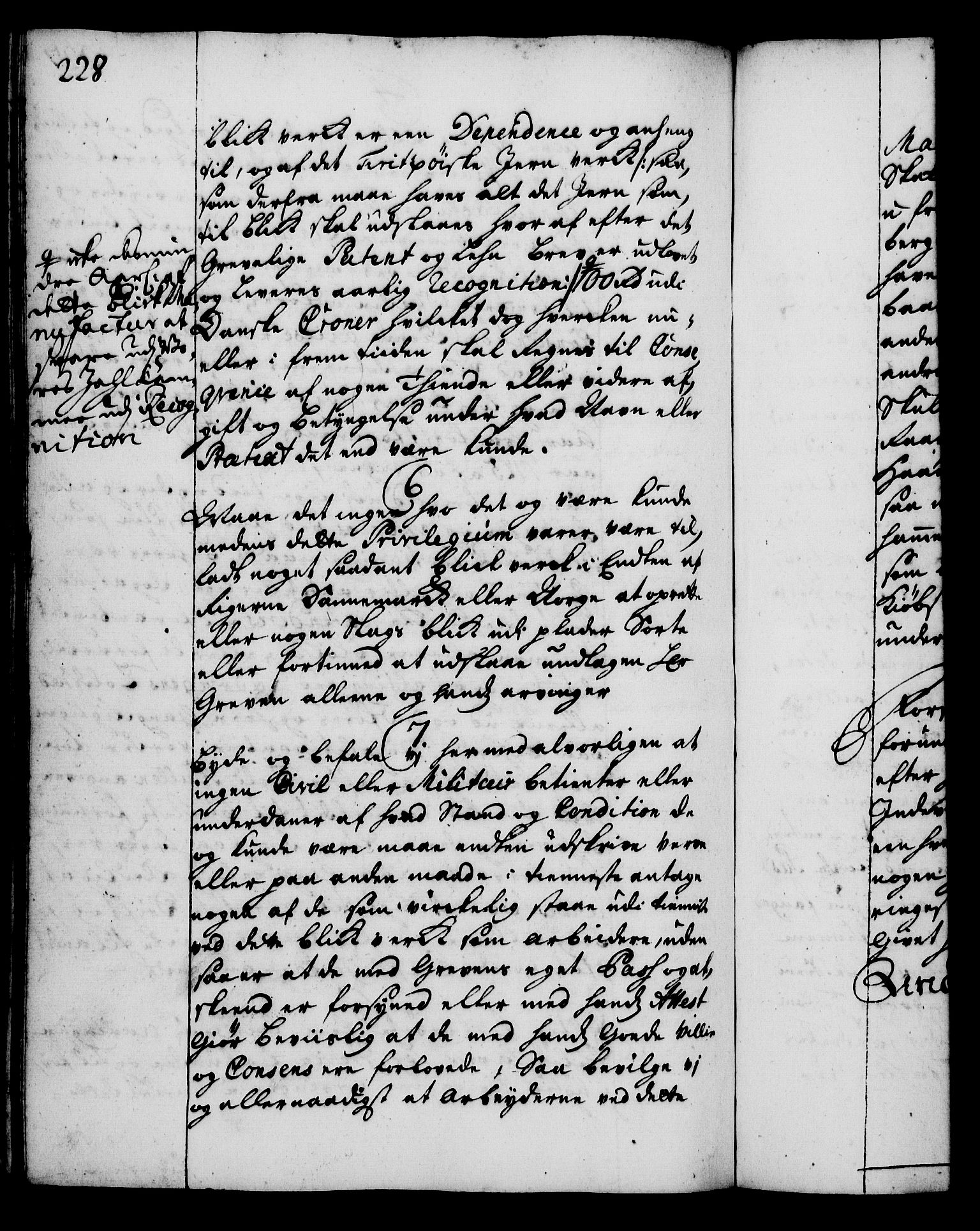 Rentekammeret, Kammerkanselliet, RA/EA-3111/G/Gg/Gga/L0002: Norsk ekspedisjonsprotokoll med register (merket RK 53.2), 1723-1727, p. 228