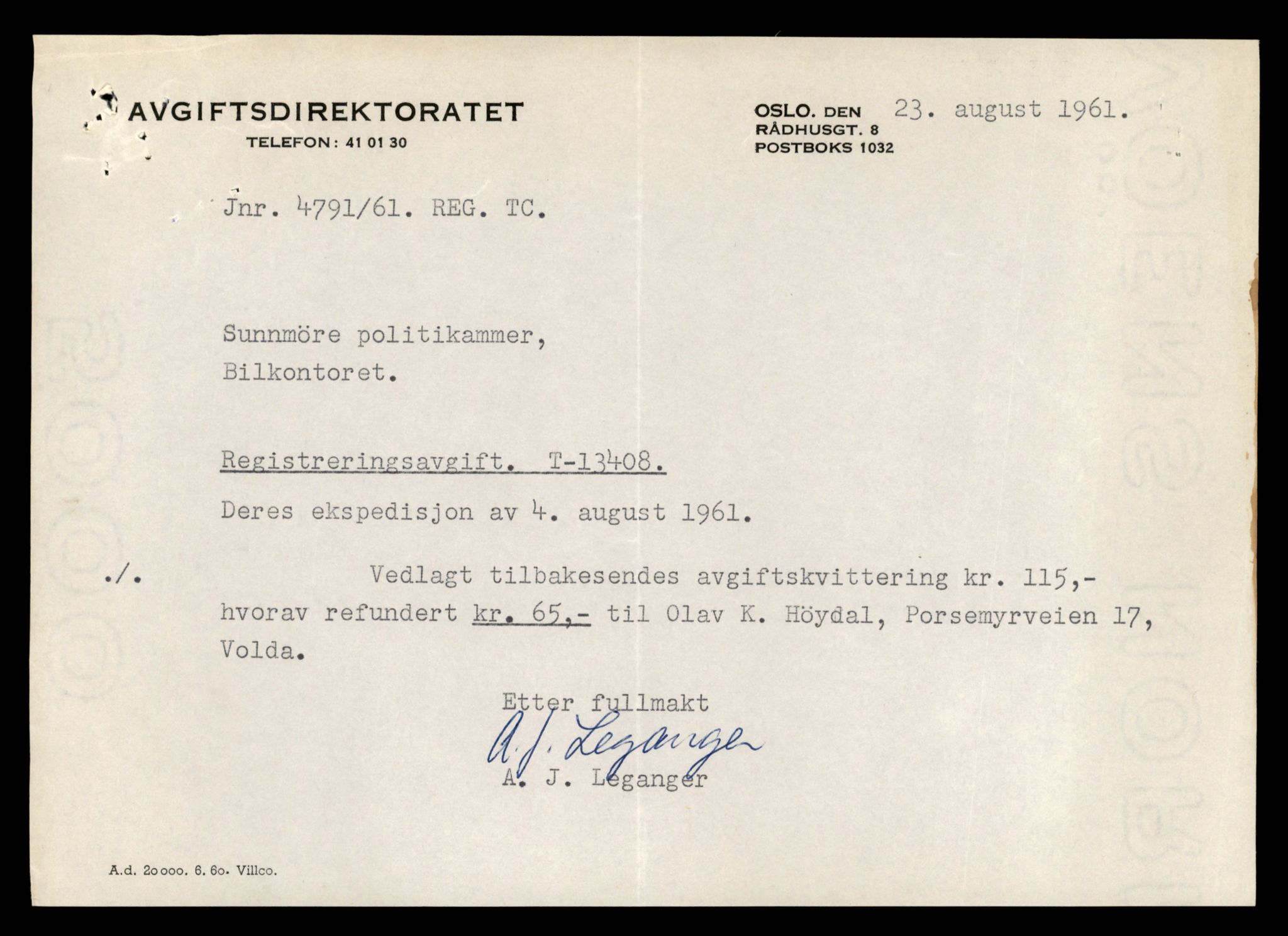 Møre og Romsdal vegkontor - Ålesund trafikkstasjon, AV/SAT-A-4099/F/Fe/L0039: Registreringskort for kjøretøy T 13361 - T 13530, 1927-1998, p. 809