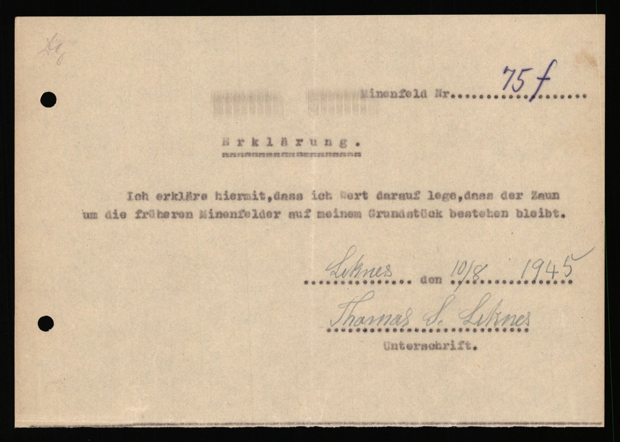 Deutscher Oberbefehlshaber Norwegen (DOBN), AV/RA-RAFA-2197/D/Dl/L0115: DB Zone Stavanger Abt. Ia, 1945, p. 58