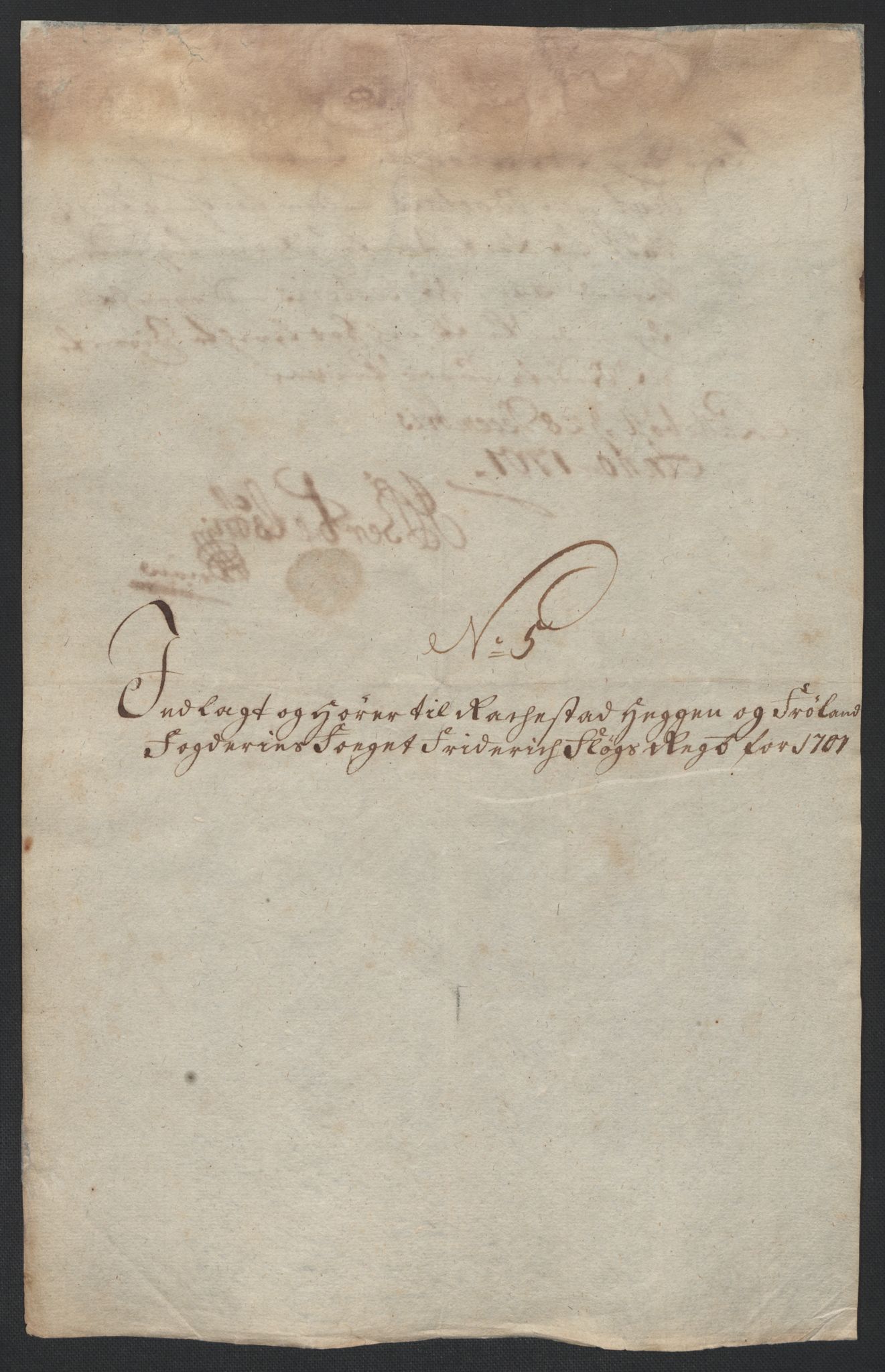 Rentekammeret inntil 1814, Reviderte regnskaper, Fogderegnskap, AV/RA-EA-4092/R07/L0292: Fogderegnskap Rakkestad, Heggen og Frøland, 1701, p. 33