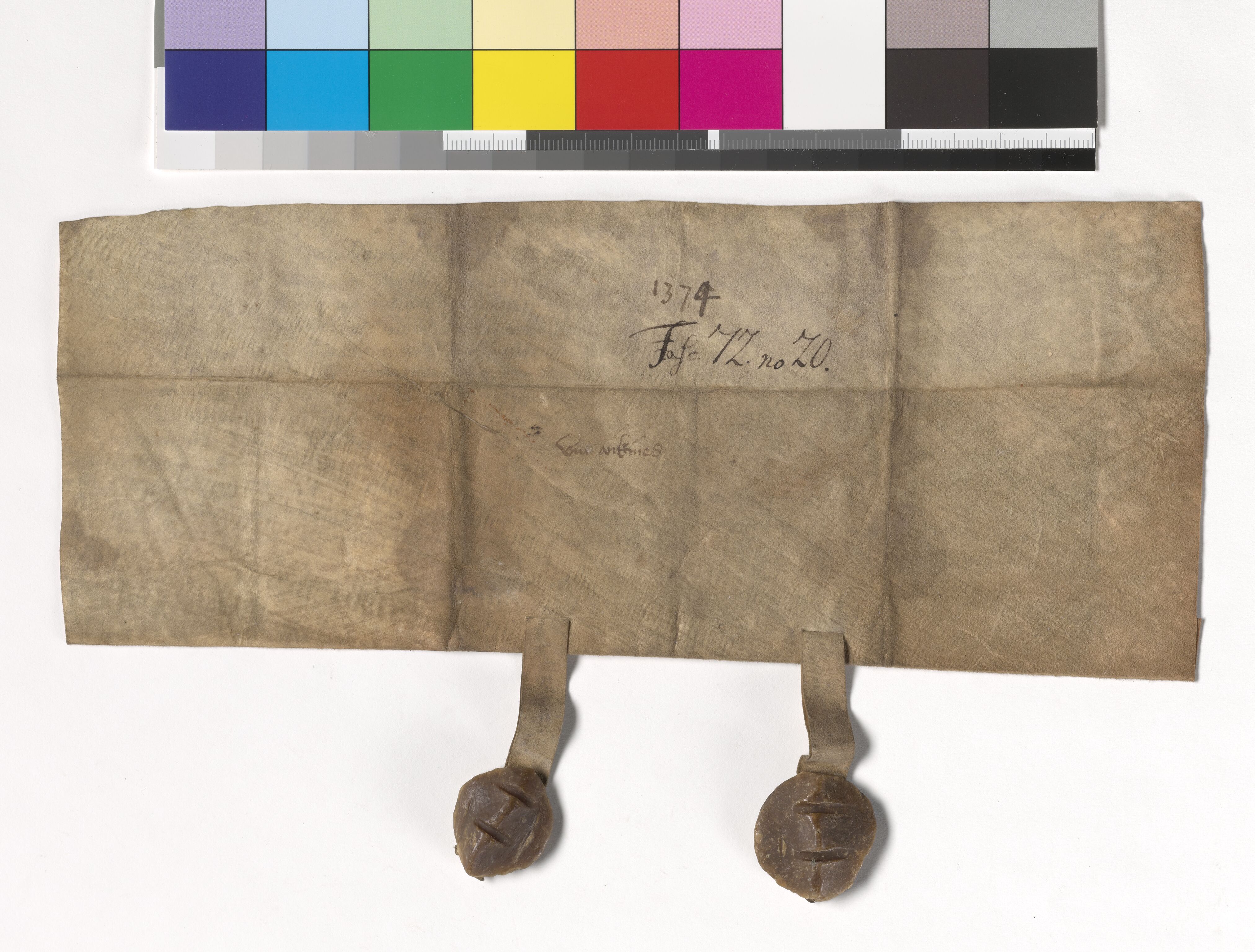 Riksarkivets diplomsamling, AV/RA-EA-5965/F05/L0178: NRA AM fasc. 72 nr. 20 - fasc. 73 nr. 7, 1374-1376, p. 3