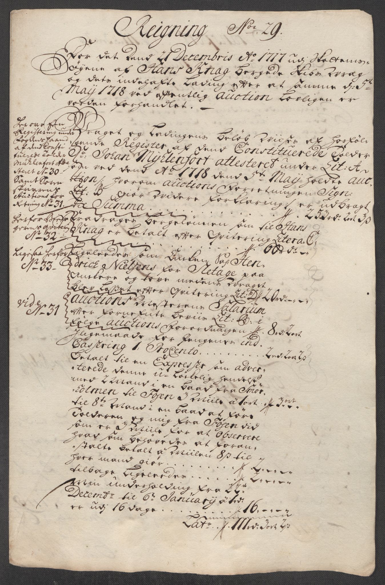 Rentekammeret inntil 1814, Reviderte regnskaper, Fogderegnskap, AV/RA-EA-4092/R56/L3751: Fogderegnskap Nordmøre, 1718, p. 197