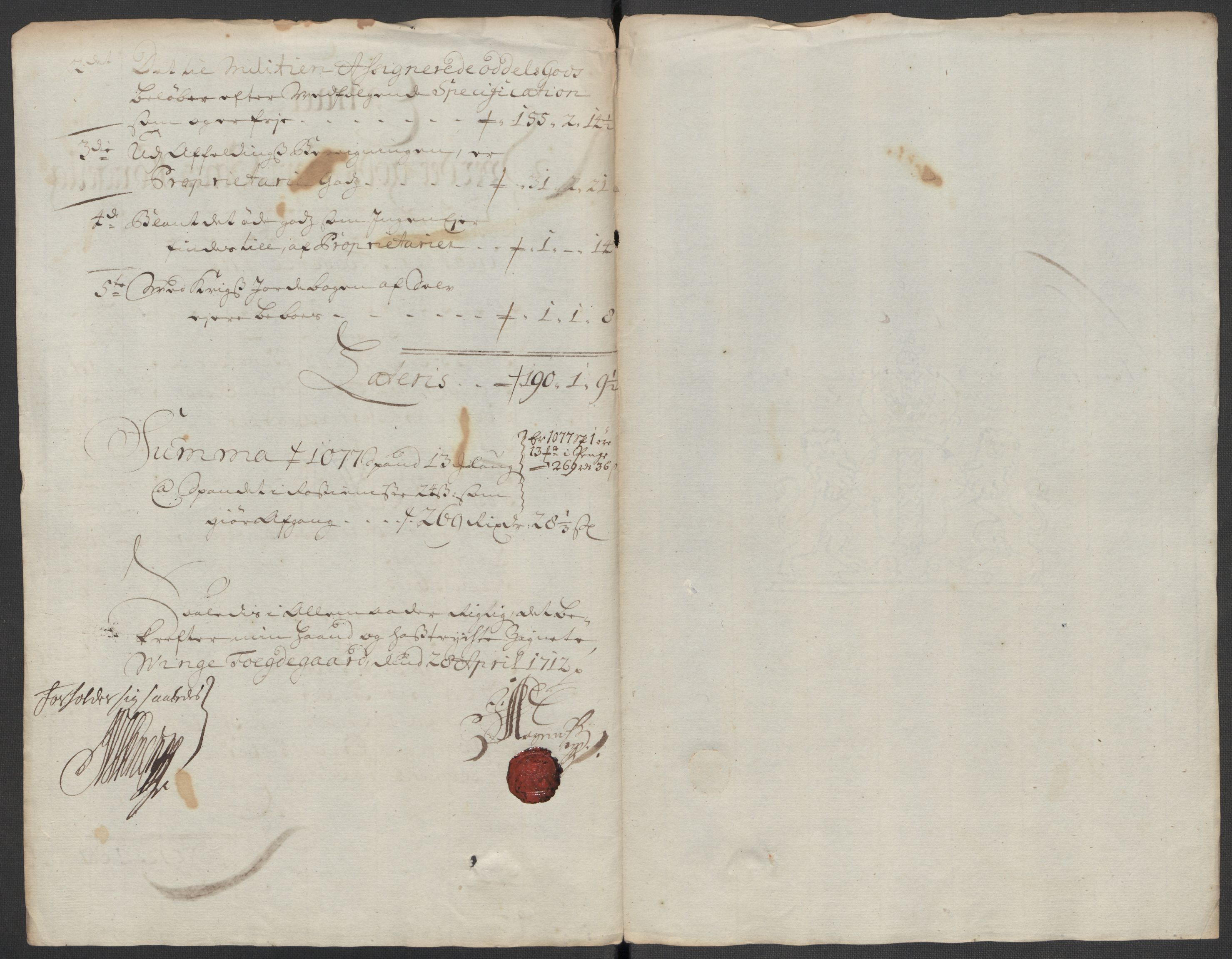 Rentekammeret inntil 1814, Reviderte regnskaper, Fogderegnskap, AV/RA-EA-4092/R62/L4202: Fogderegnskap Stjørdal og Verdal, 1712, p. 82