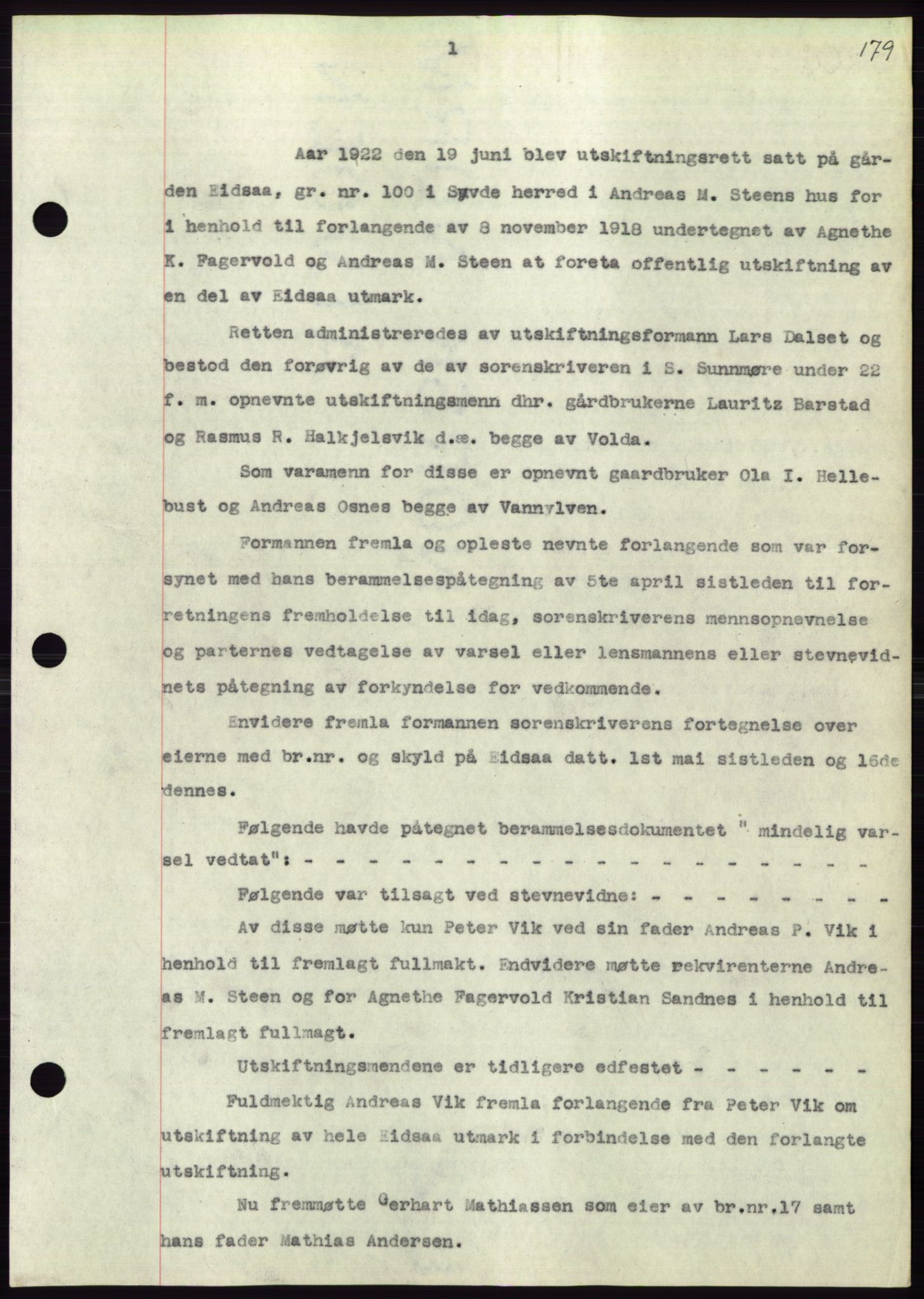 Søre Sunnmøre sorenskriveri, AV/SAT-A-4122/1/2/2C/L0053: Mortgage book no. 47, 1931-1932, Deed date: 23.01.1932