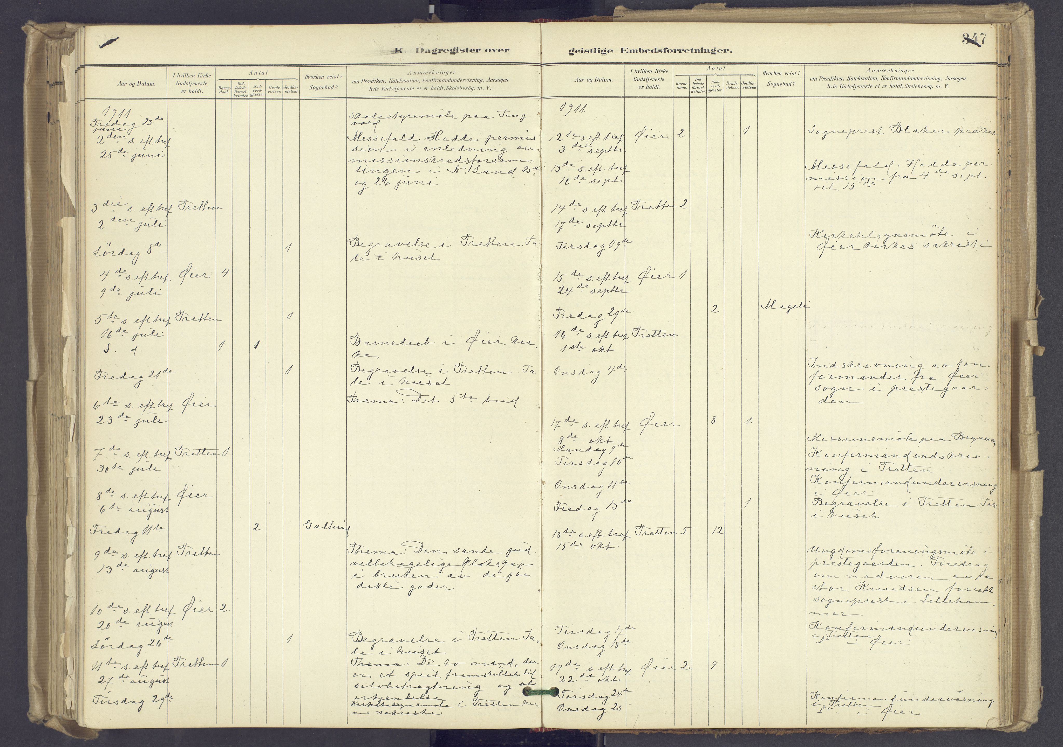 Øyer prestekontor, AV/SAH-PREST-084/H/Ha/Haa/L0012: Parish register (official) no. 12, 1897-1920, p. 347