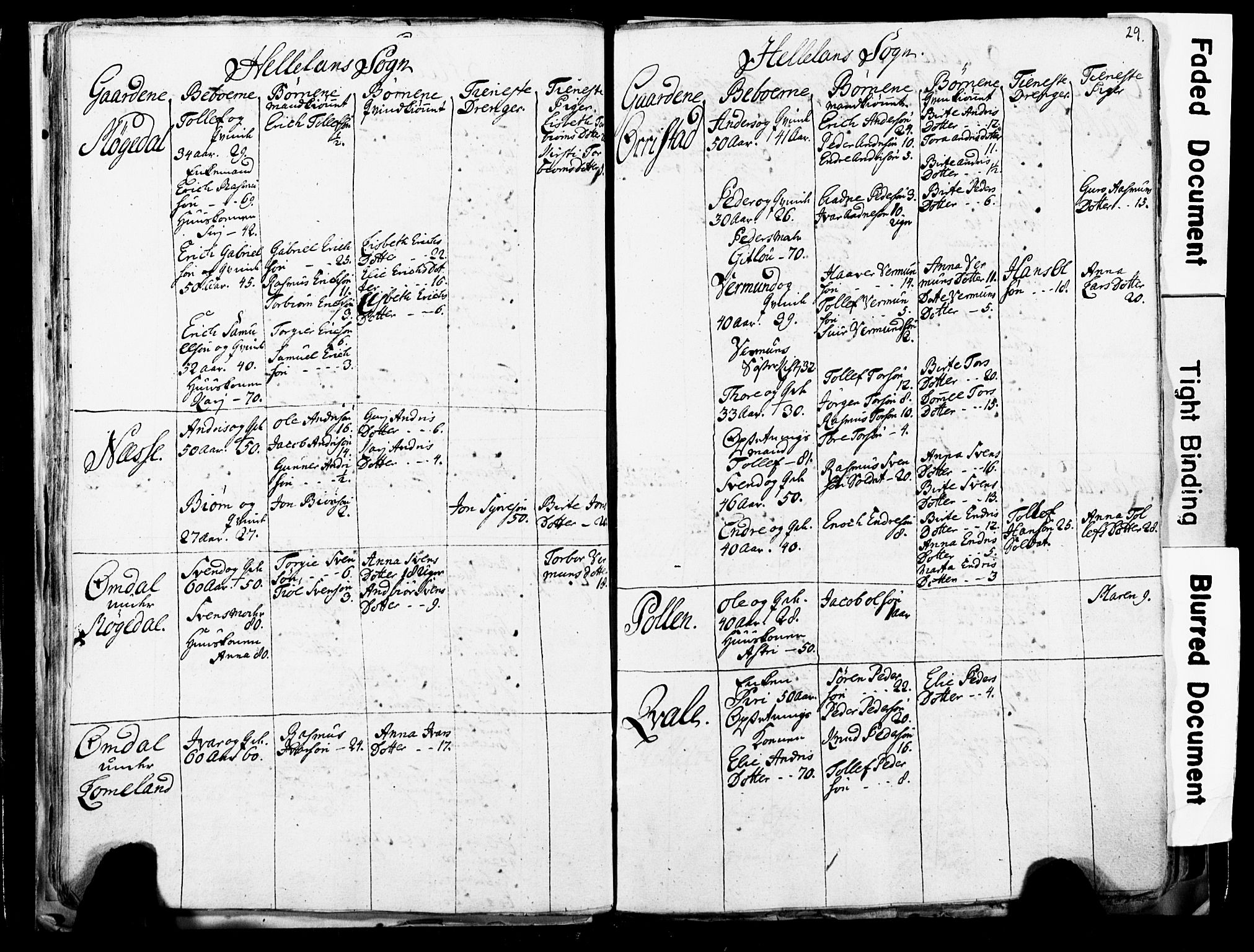 Fylkesmannen i Rogaland, SAST/A-101928/99/3/325/325CA/L0017: SJELEREGISTER JÆREN OG DALANE PRESTEGJELD, 1758, p. 29