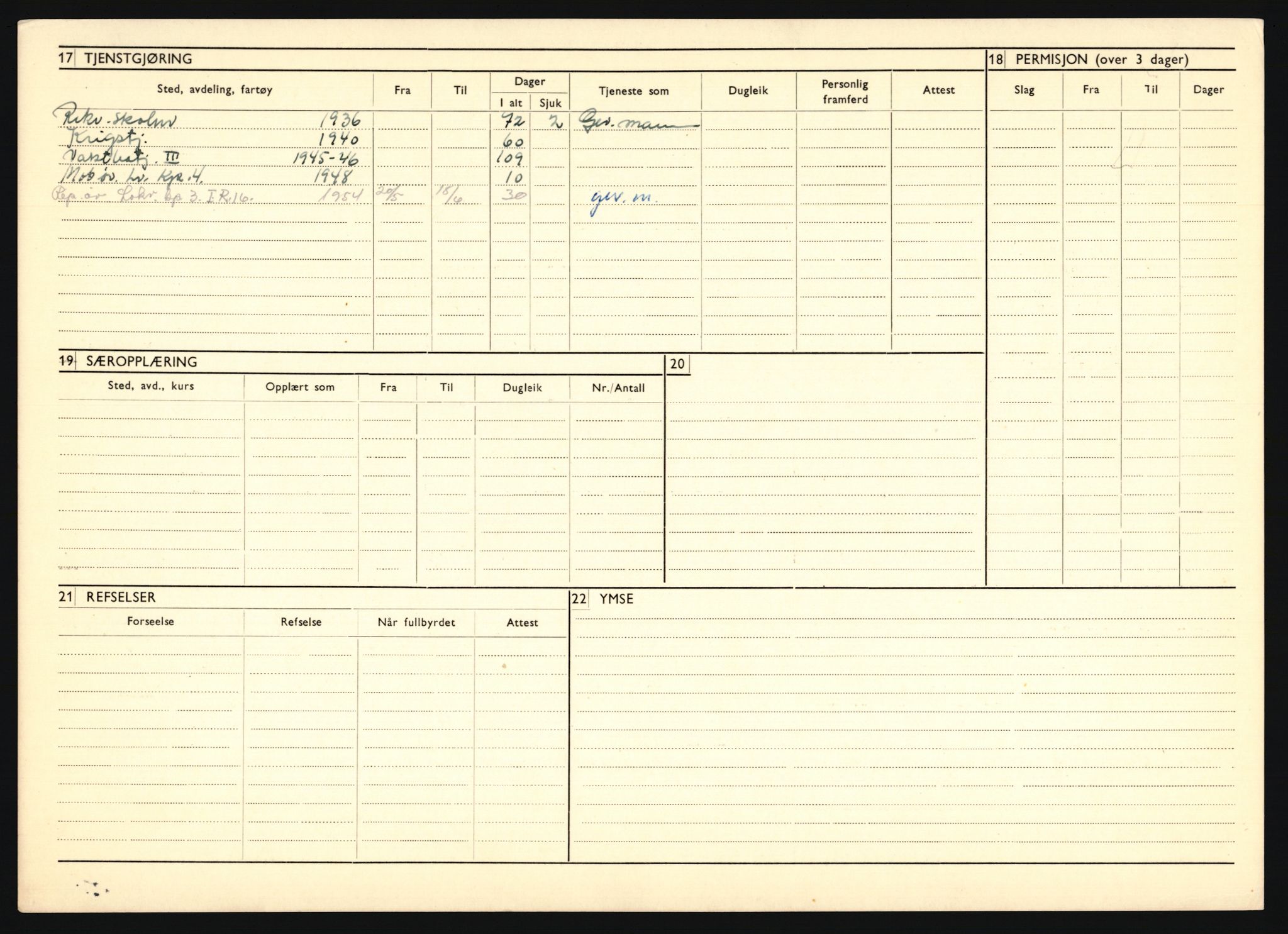 Forsvaret, Troms infanteriregiment nr. 16, AV/RA-RAFA-3146/P/Pa/L0020: Rulleblad for regimentets menige mannskaper, årsklasse 1936, 1936, p. 854