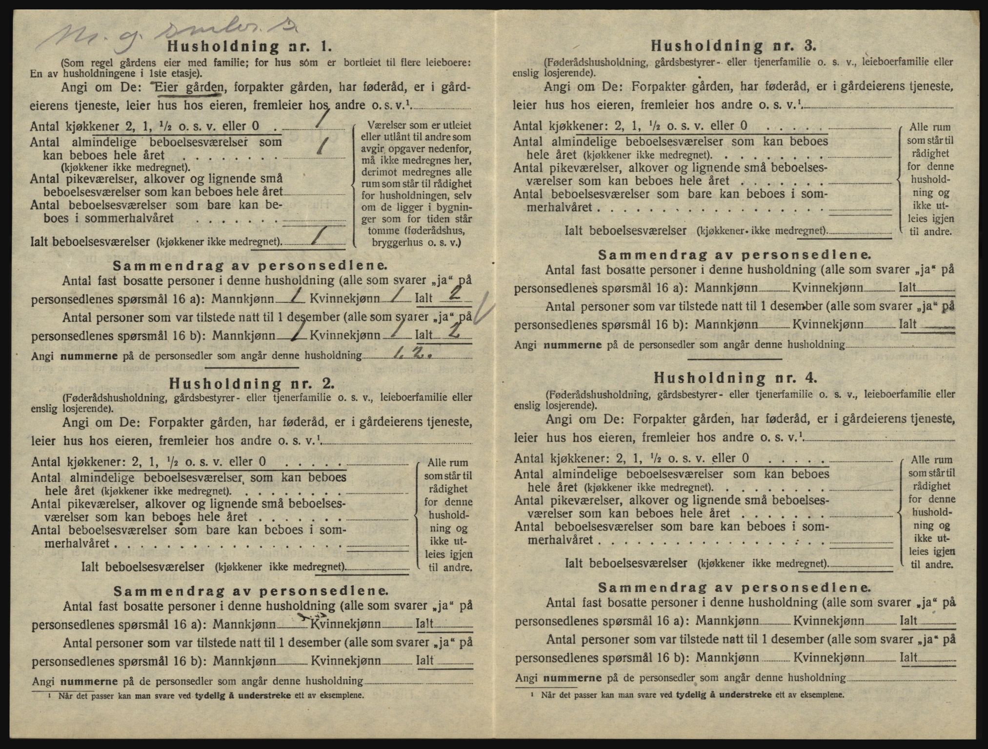 SAO, 1920 census for Eidsberg, 1920, p. 1362