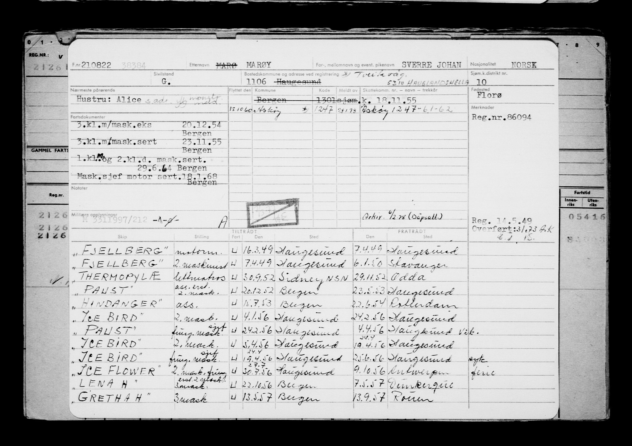 Direktoratet for sjømenn, AV/RA-S-3545/G/Gb/L0210: Hovedkort, 1922, p. 17