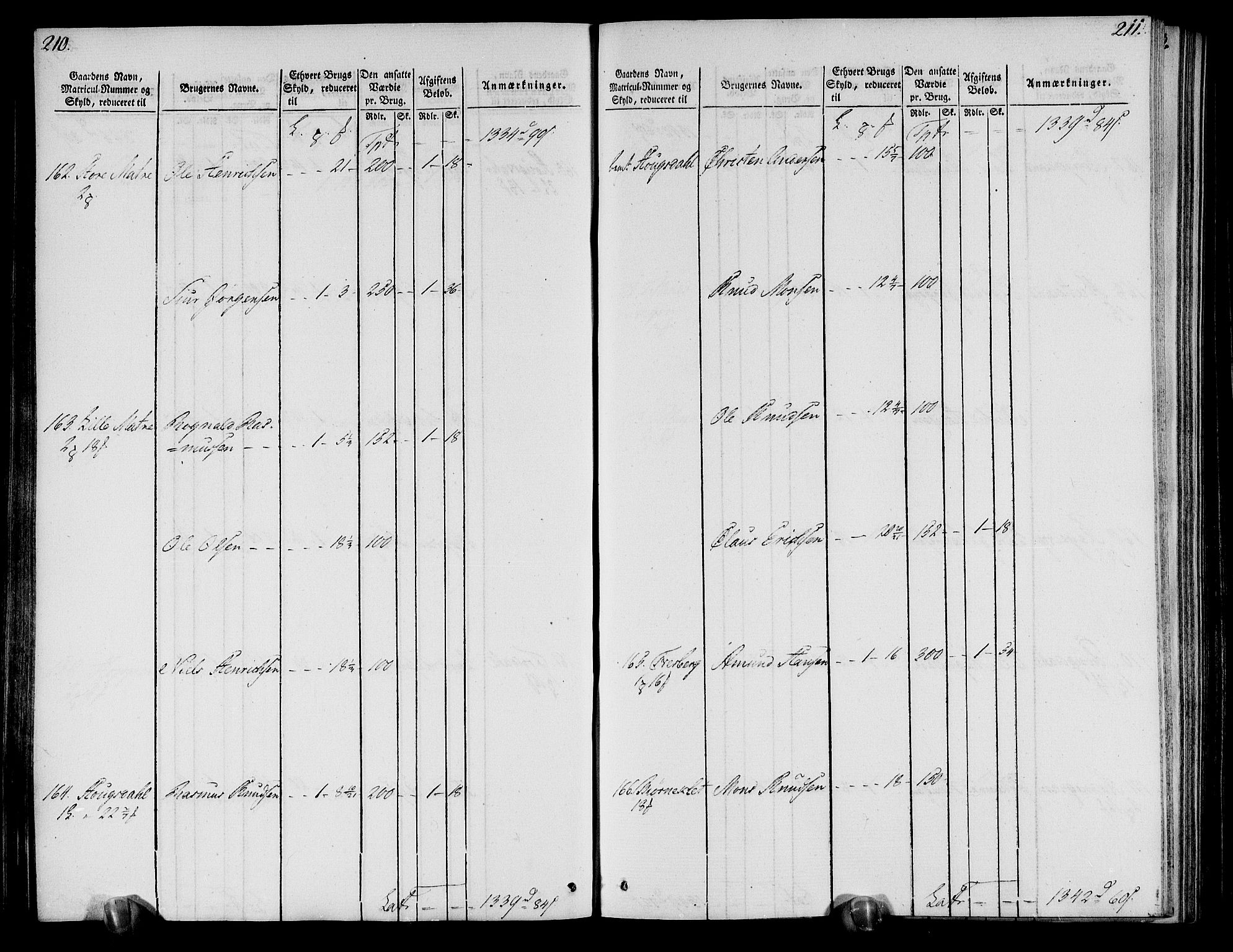 Rentekammeret inntil 1814, Realistisk ordnet avdeling, AV/RA-EA-4070/N/Ne/Nea/L0113: Nordhordland og Voss fogderi. Oppebørselsregister, 1803-1804, p. 112