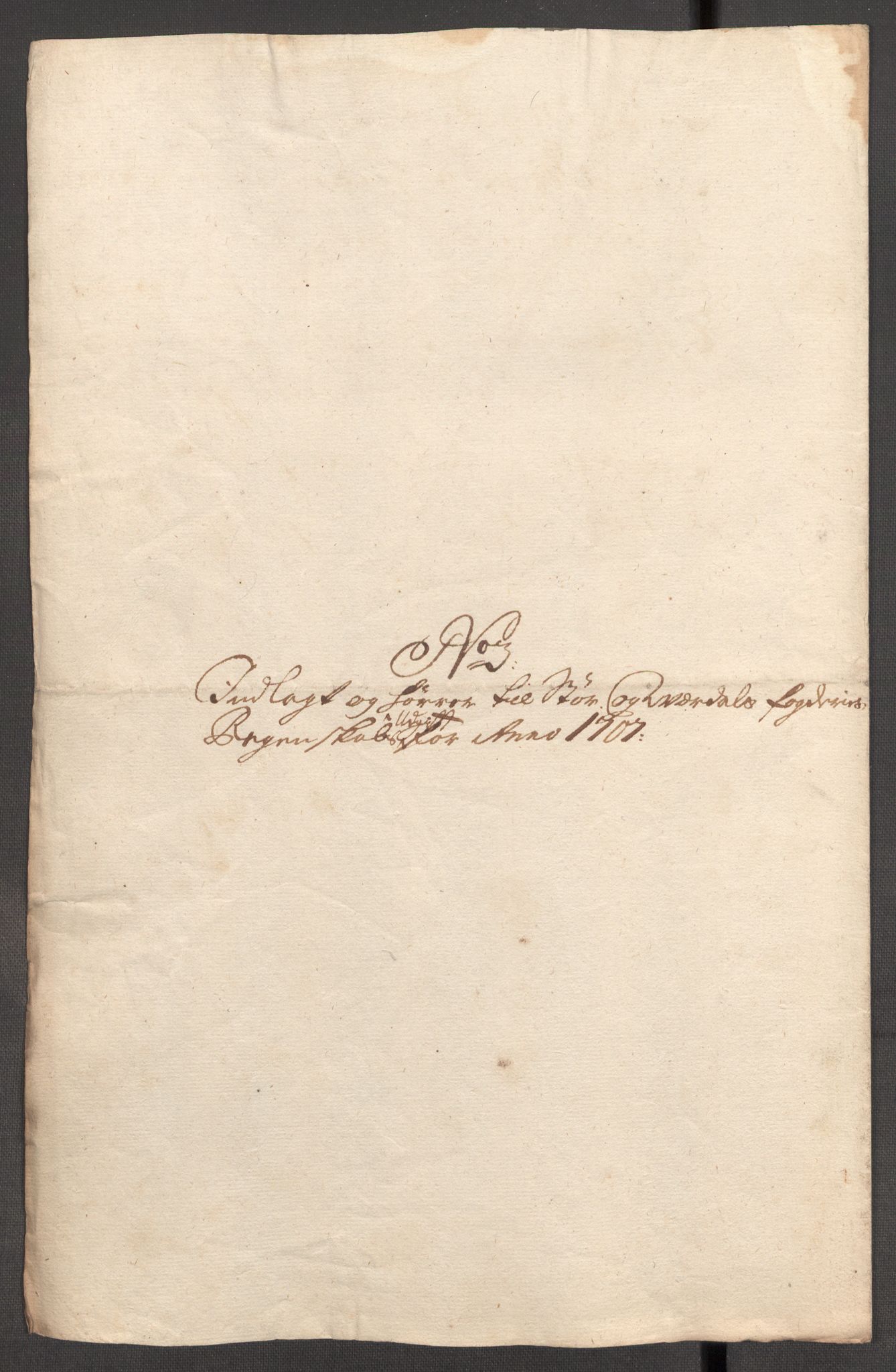 Rentekammeret inntil 1814, Reviderte regnskaper, Fogderegnskap, AV/RA-EA-4092/R62/L4197: Fogderegnskap Stjørdal og Verdal, 1707, p. 202