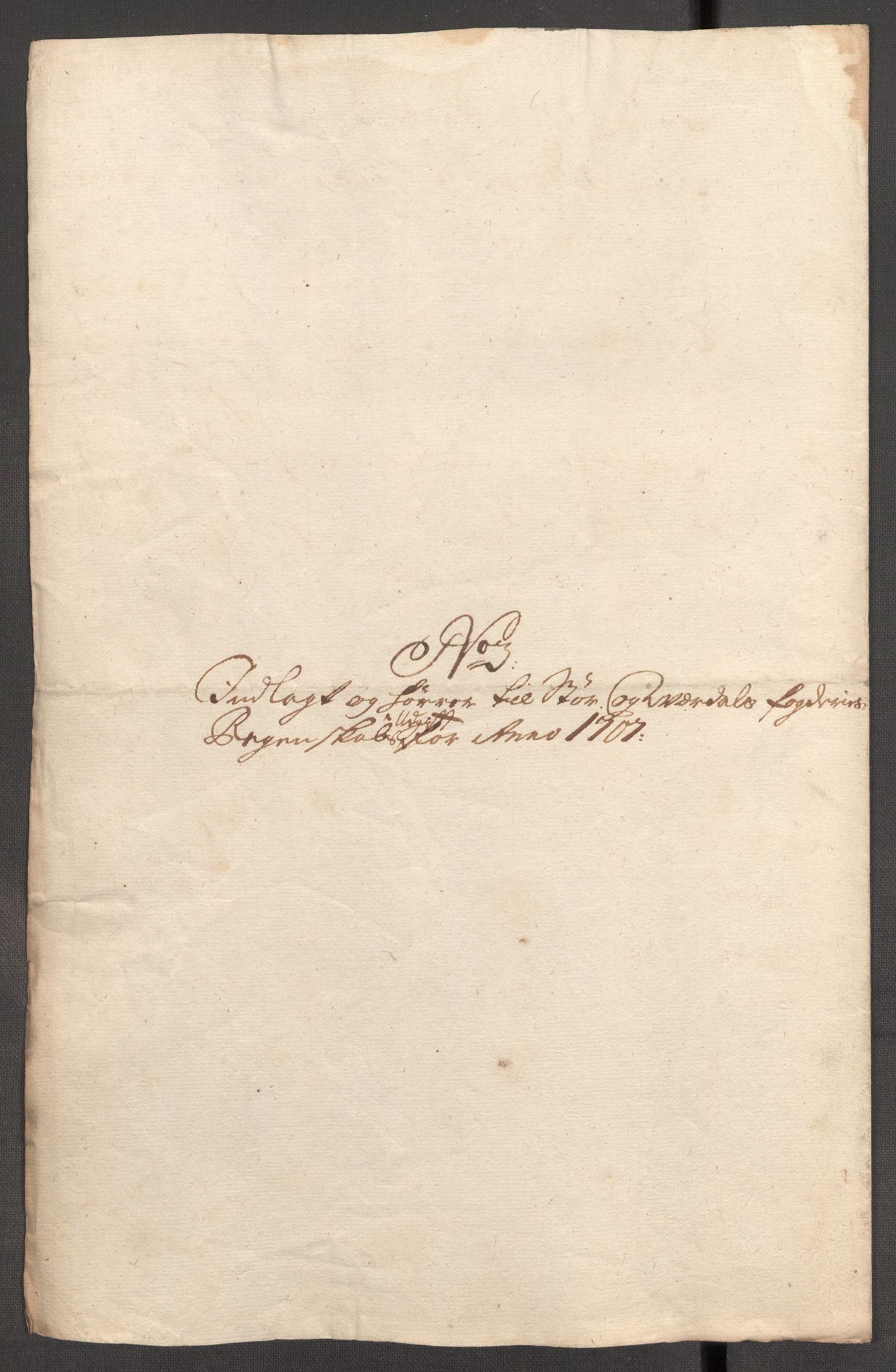 Rentekammeret inntil 1814, Reviderte regnskaper, Fogderegnskap, RA/EA-4092/R62/L4197: Fogderegnskap Stjørdal og Verdal, 1707, p. 202