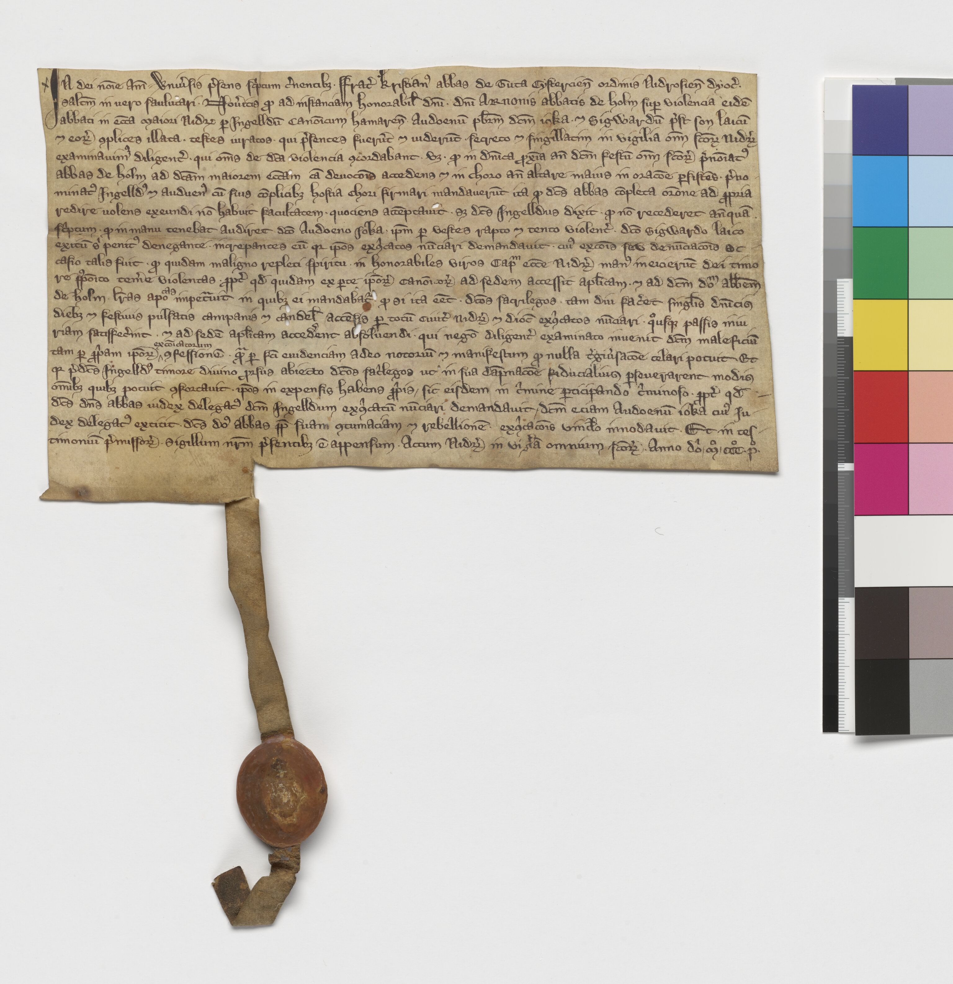 Riksarkivets diplomsamling, AV/RA-EA-5965/F05/L0021: NRA AM fasc. 7 nr. 5-6, 1301-1302, p. 2