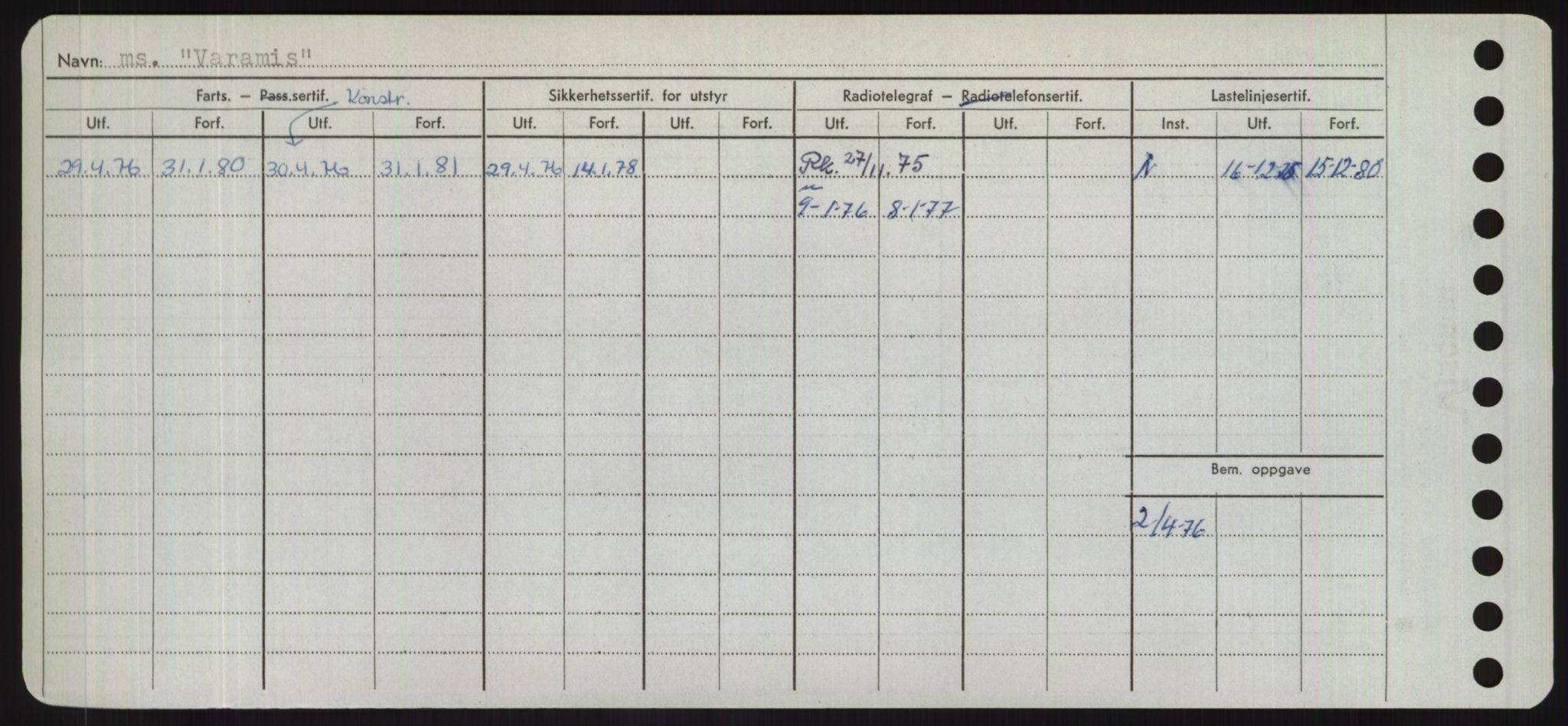 Sjøfartsdirektoratet med forløpere, Skipsmålingen, AV/RA-S-1627/H/Hd/L0040: Fartøy, U-Ve, p. 296