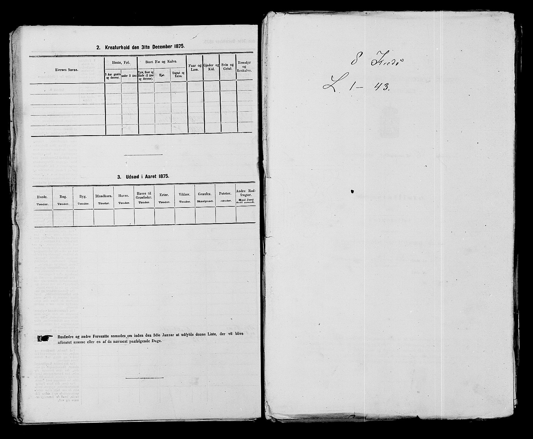 SAKO, 1875 census for 0806P Skien, 1875, p. 1252