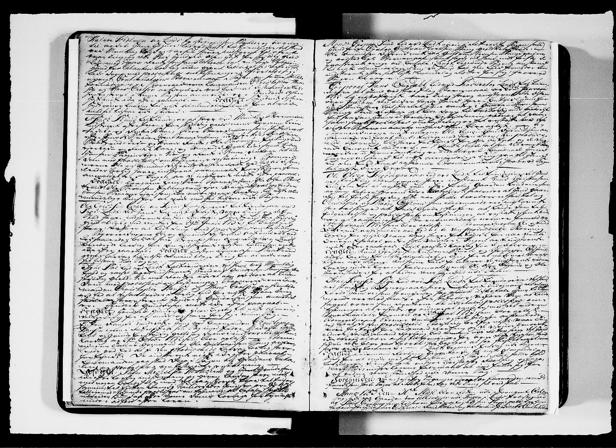Hadeland, Land og Valdres sorenskriveri, AV/SAH-TING-028/G/Gb/L0068: Tingbok - Land og Valdres, 1753-1754, p. 18b-19a