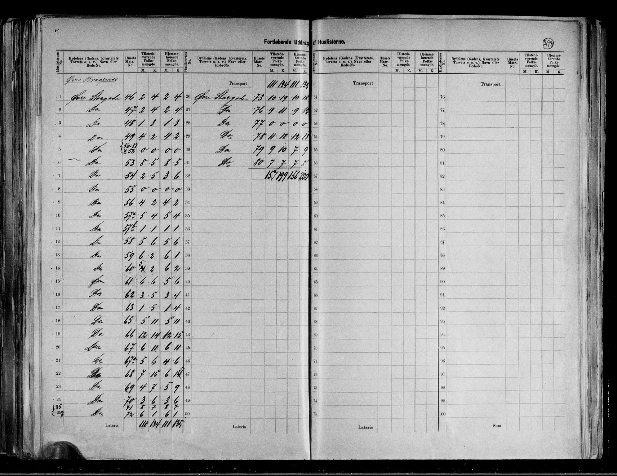 RA, 1891 census for 0602 Drammen, 1891, p. 13