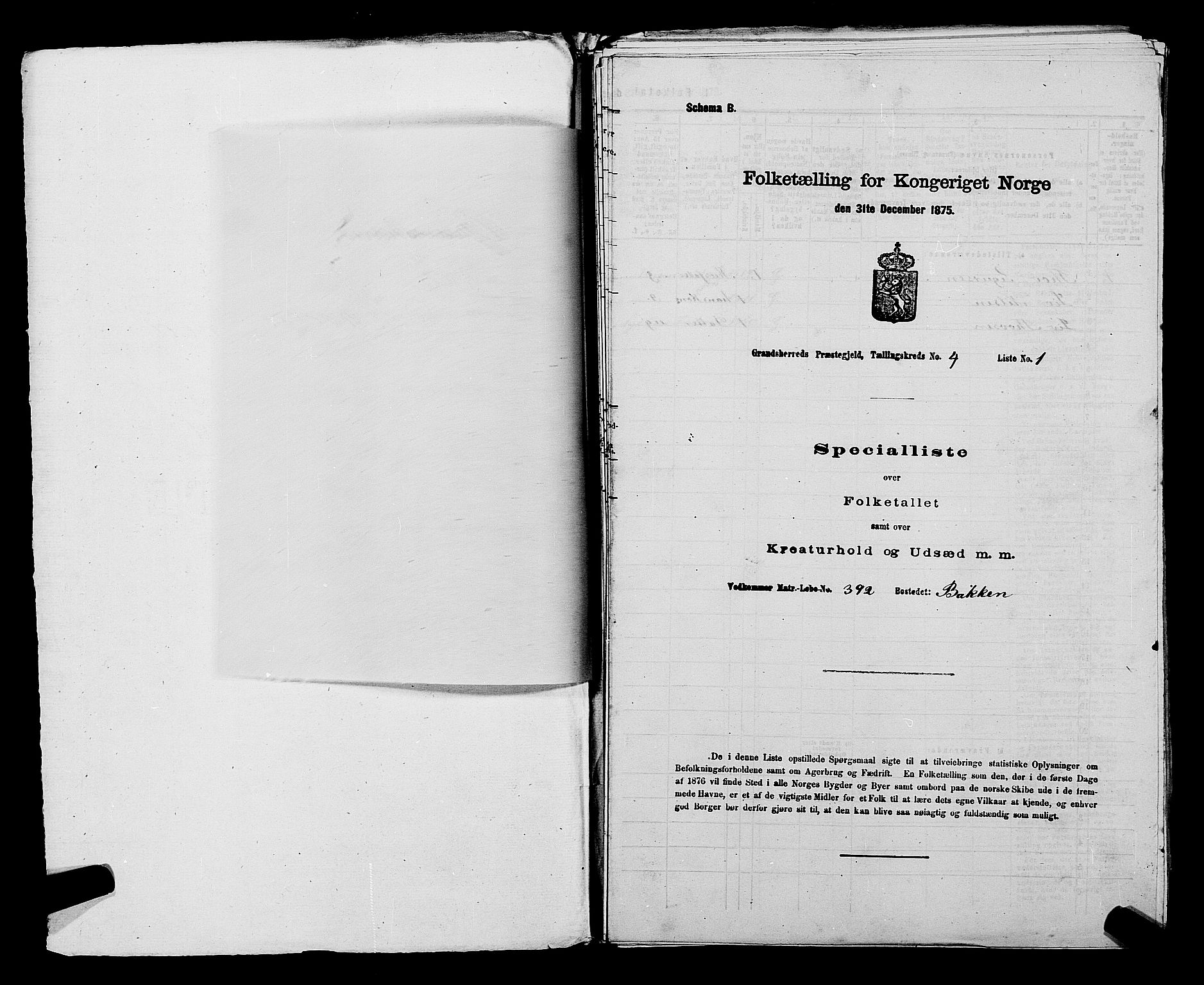 SAKO, 1875 census for 0824P Gransherad, 1875, p. 481