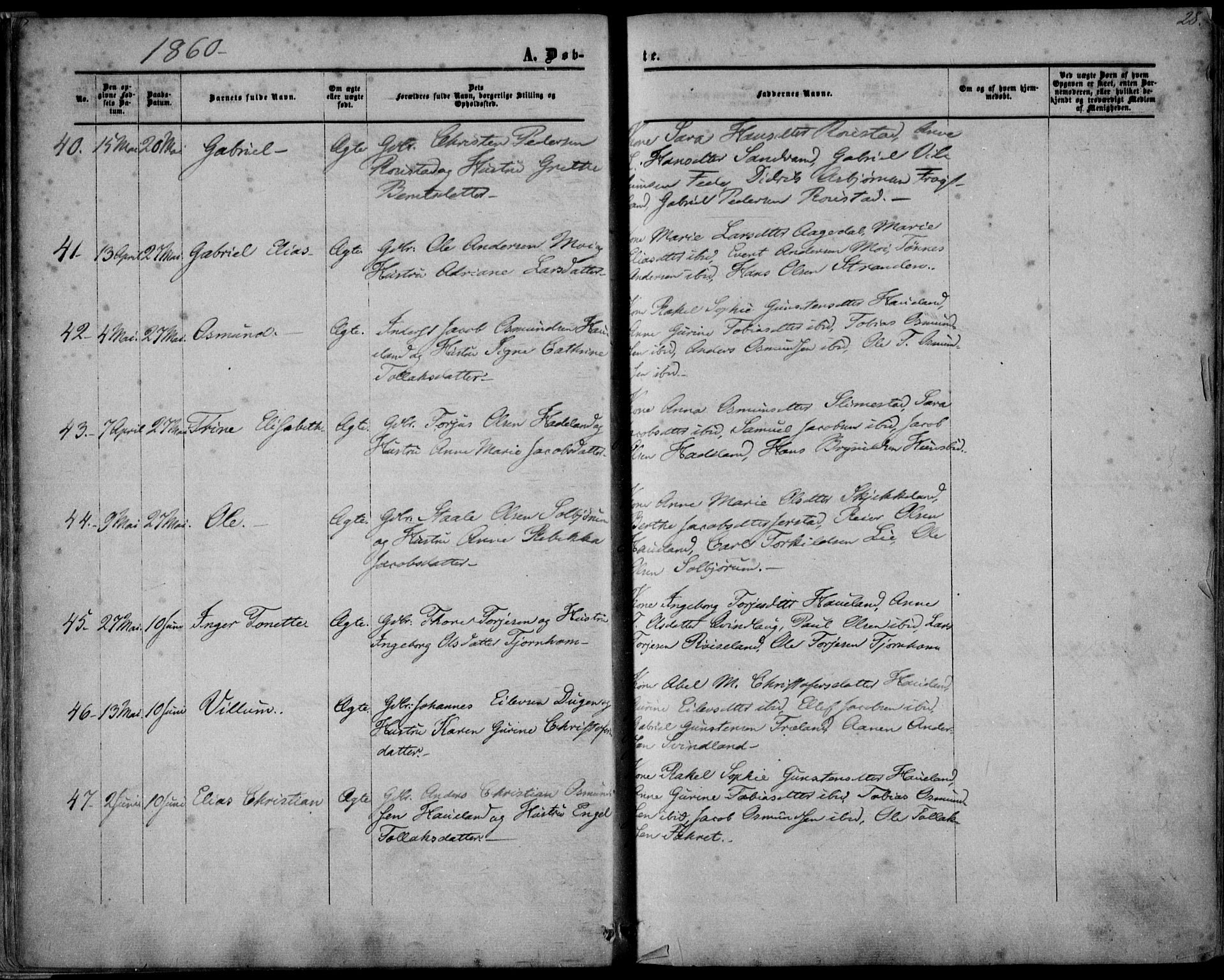 Kvinesdal sokneprestkontor, AV/SAK-1111-0026/F/Fa/Fab/L0006: Parish register (official) no. A 6, 1857-1869, p. 28