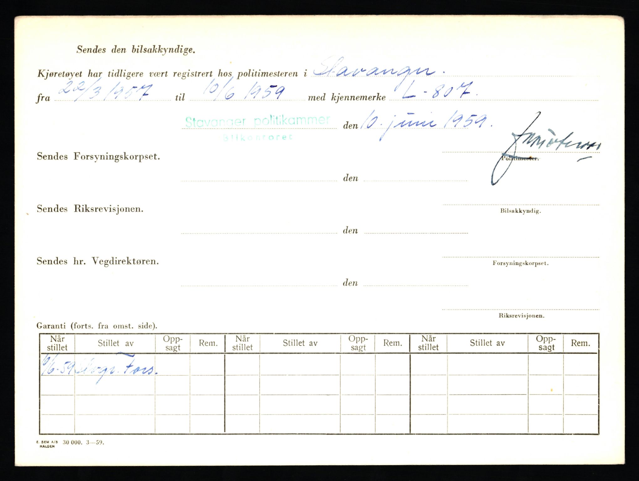 Stavanger trafikkstasjon, AV/SAST-A-101942/0/F/L0014: L-5080 - L-5499, 1930-1971, p. 826