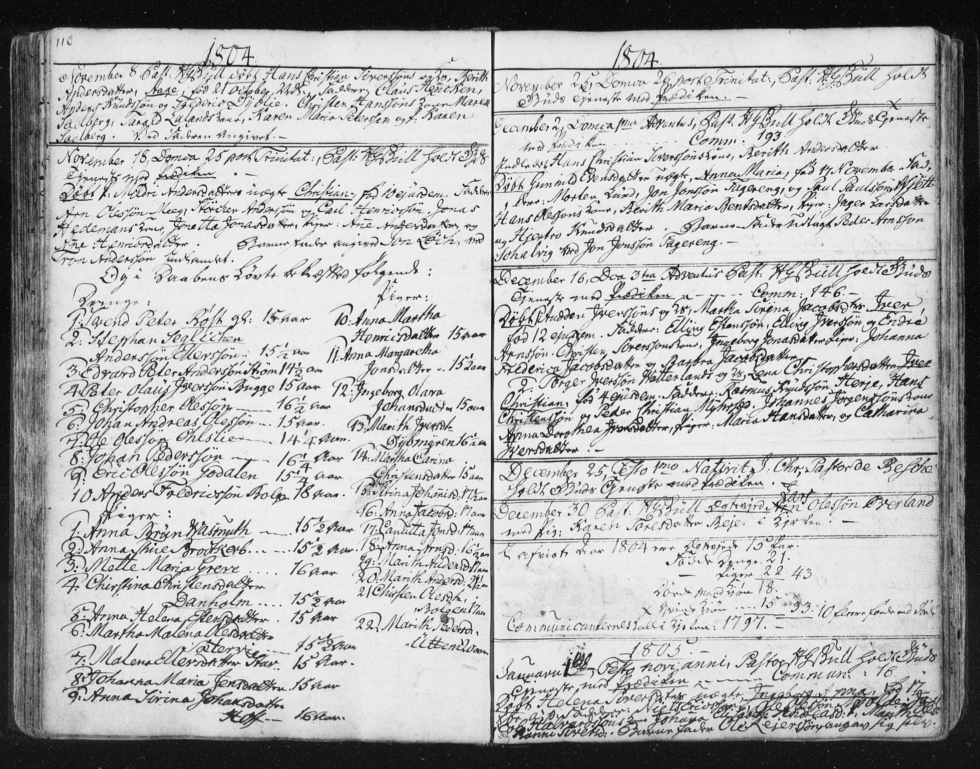 Ministerialprotokoller, klokkerbøker og fødselsregistre - Møre og Romsdal, SAT/A-1454/572/L0841: Parish register (official) no. 572A04, 1784-1819, p. 110