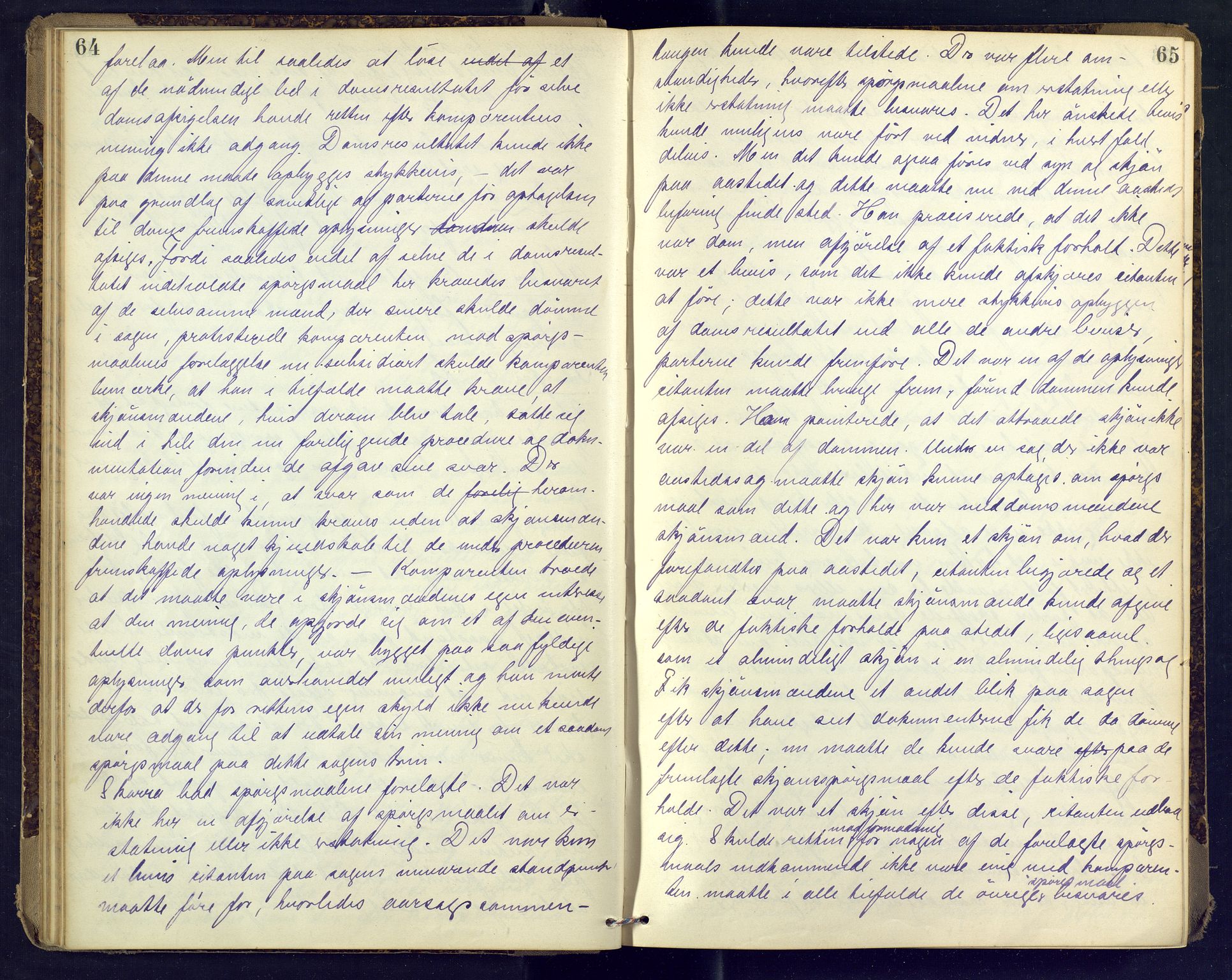 Nordre Jarlsberg sorenskriveri, AV/SAKO-A-80/F/Fb/Fba/L0030: Ekstrarettsprotokoll, 1899-1904, p. 64-65