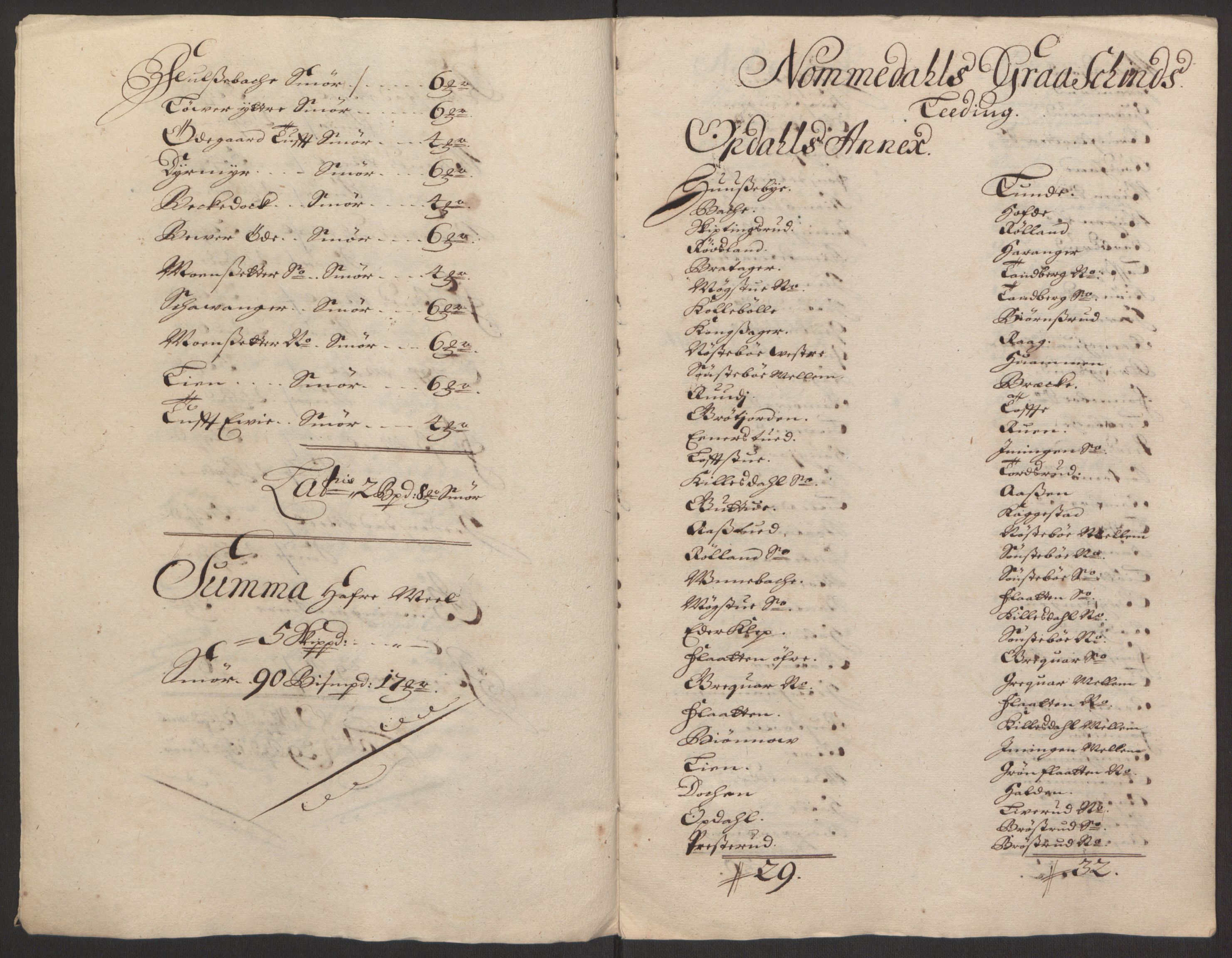 Rentekammeret inntil 1814, Reviderte regnskaper, Fogderegnskap, AV/RA-EA-4092/R24/L1575: Fogderegnskap Numedal og Sandsvær, 1692-1695, p. 204