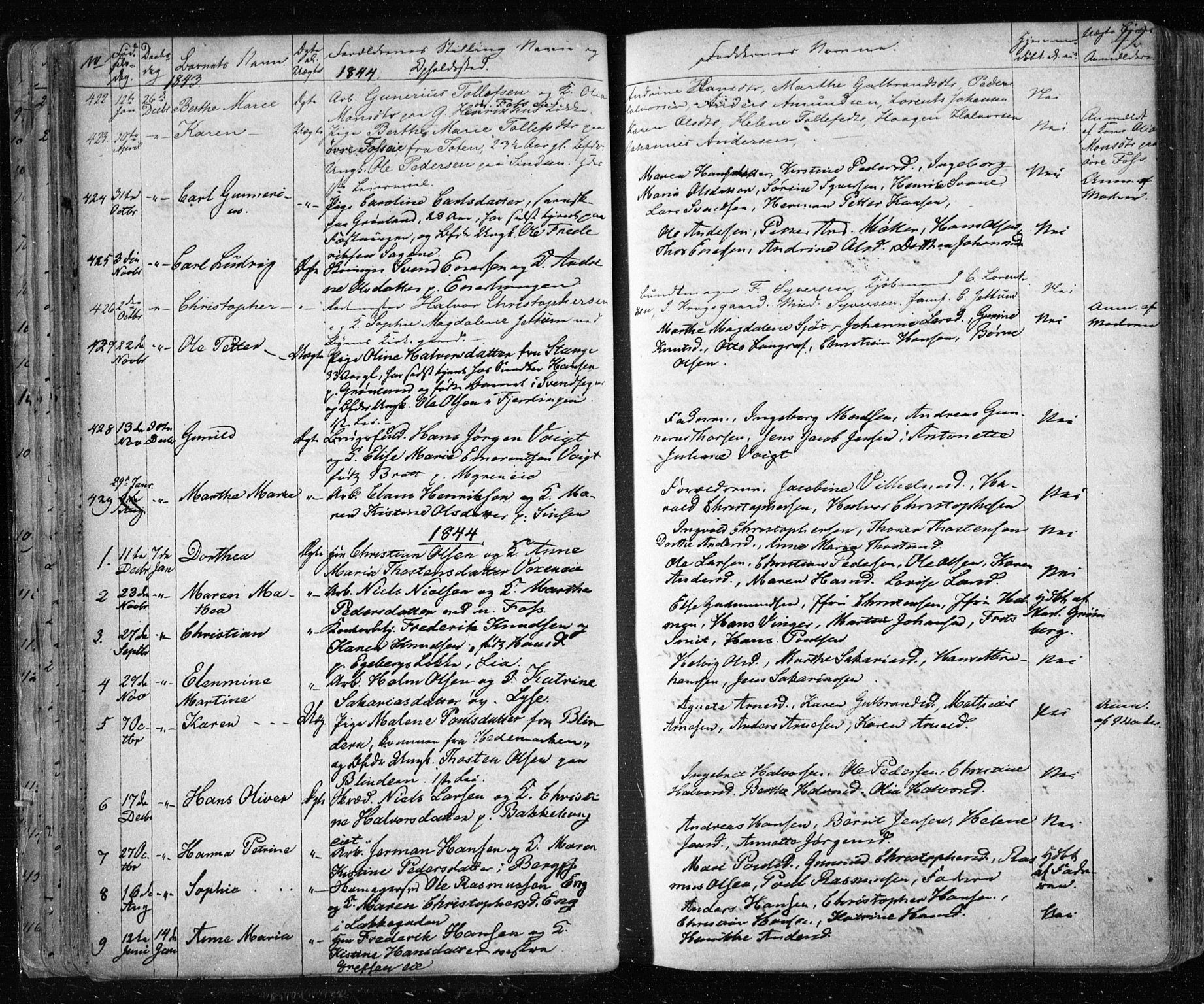 Aker prestekontor kirkebøker, SAO/A-10861/F/L0019: Parish register (official) no. 19, 1842-1852, p. 42