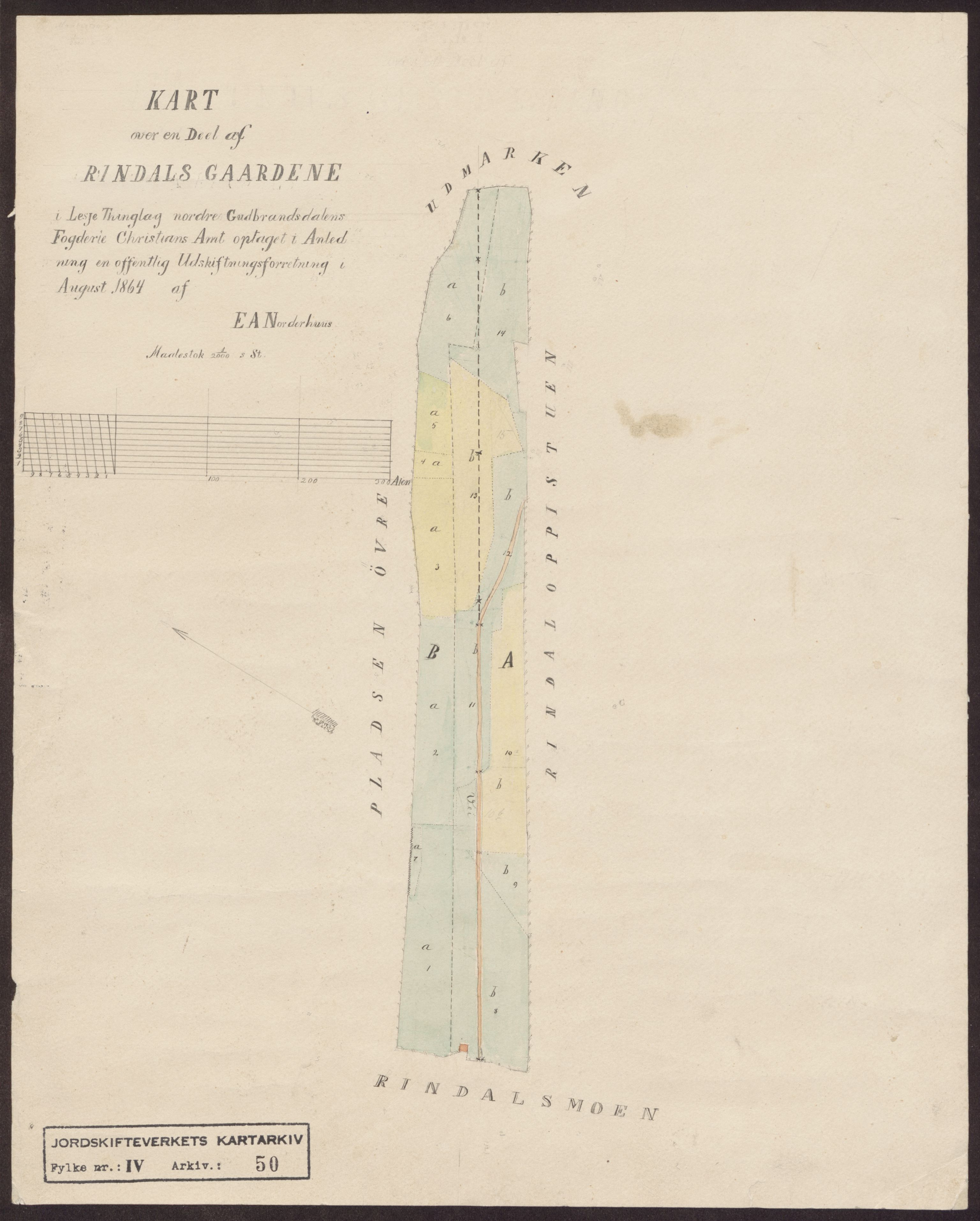 Jordskifteverkets kartarkiv, AV/RA-S-3929/T, 1859-1988, p. 93