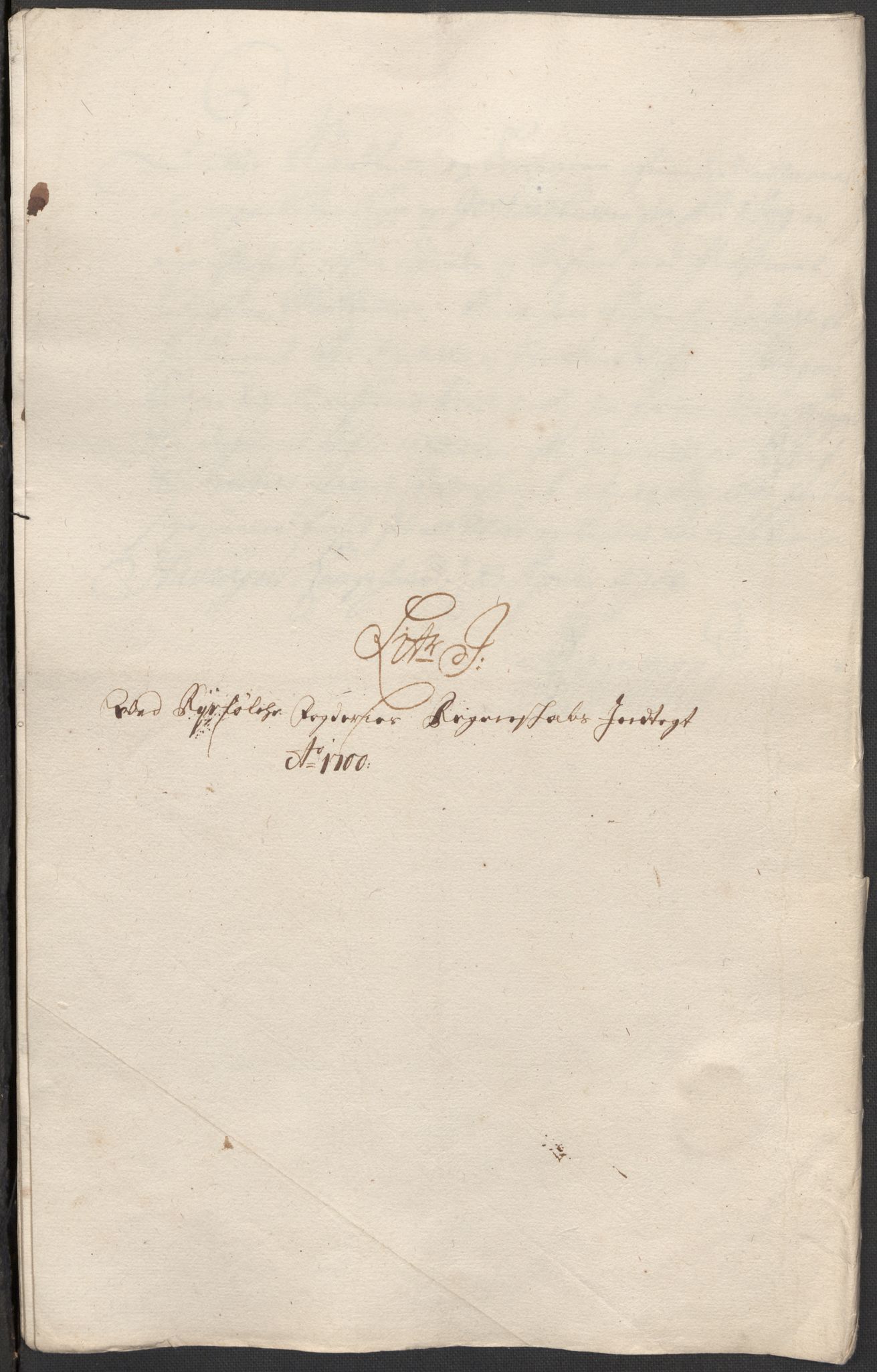 Rentekammeret inntil 1814, Reviderte regnskaper, Fogderegnskap, RA/EA-4092/R47/L2858: Fogderegnskap Ryfylke, 1697-1700, p. 406