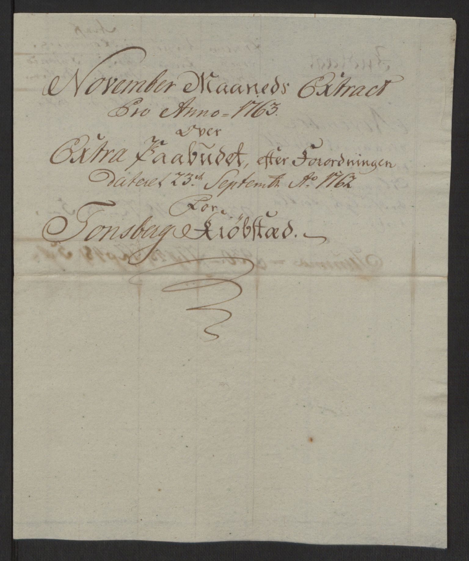 Rentekammeret inntil 1814, Reviderte regnskaper, Byregnskaper, AV/RA-EA-4066/R/Rh/L0162/0001: [H4] Kontribusjonsregnskap / Ekstraskatt, Tønsberg, 1762-1772, p. 115