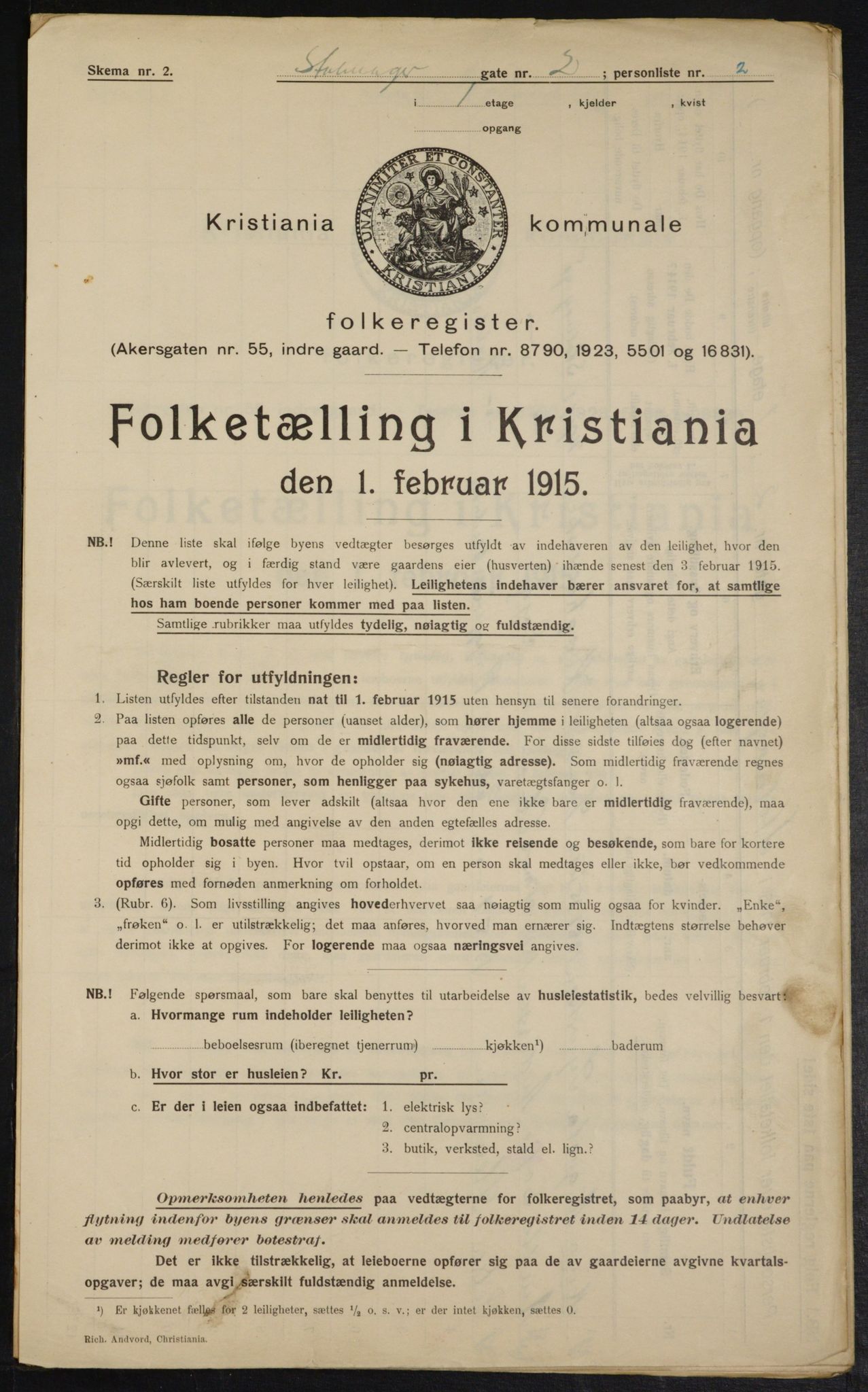 OBA, Municipal Census 1915 for Kristiania, 1915, p. 102704