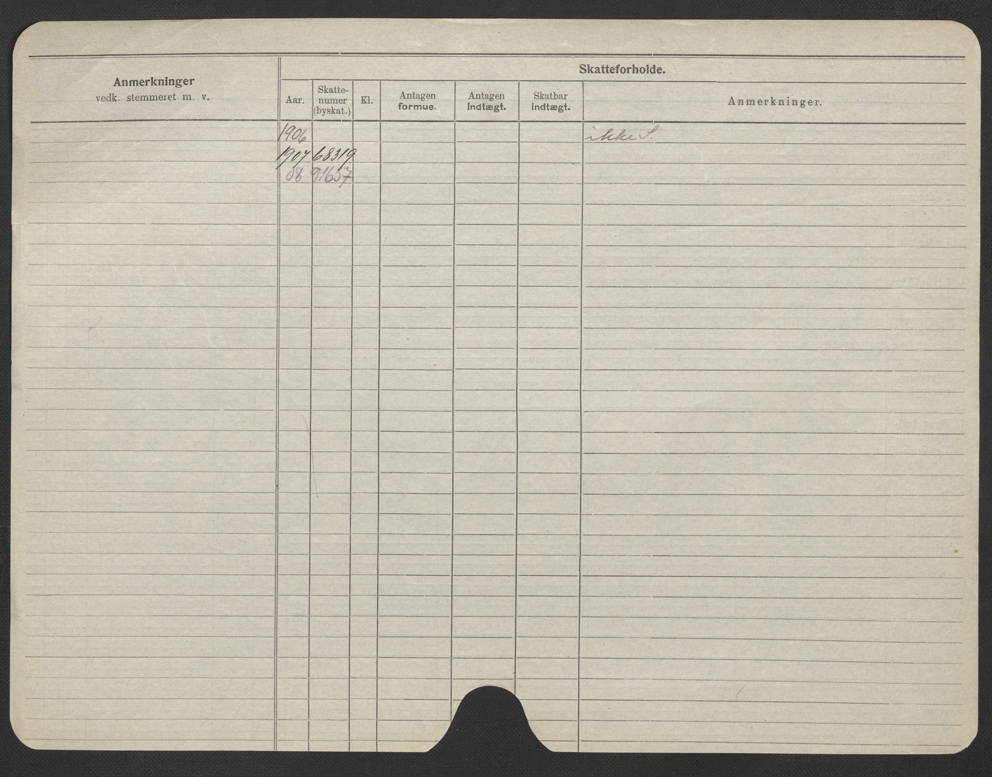 Oslo folkeregister, Registerkort, AV/SAO-A-11715/F/Fa/Fac/L0020: Kvinner, 1906-1914, p. 305b