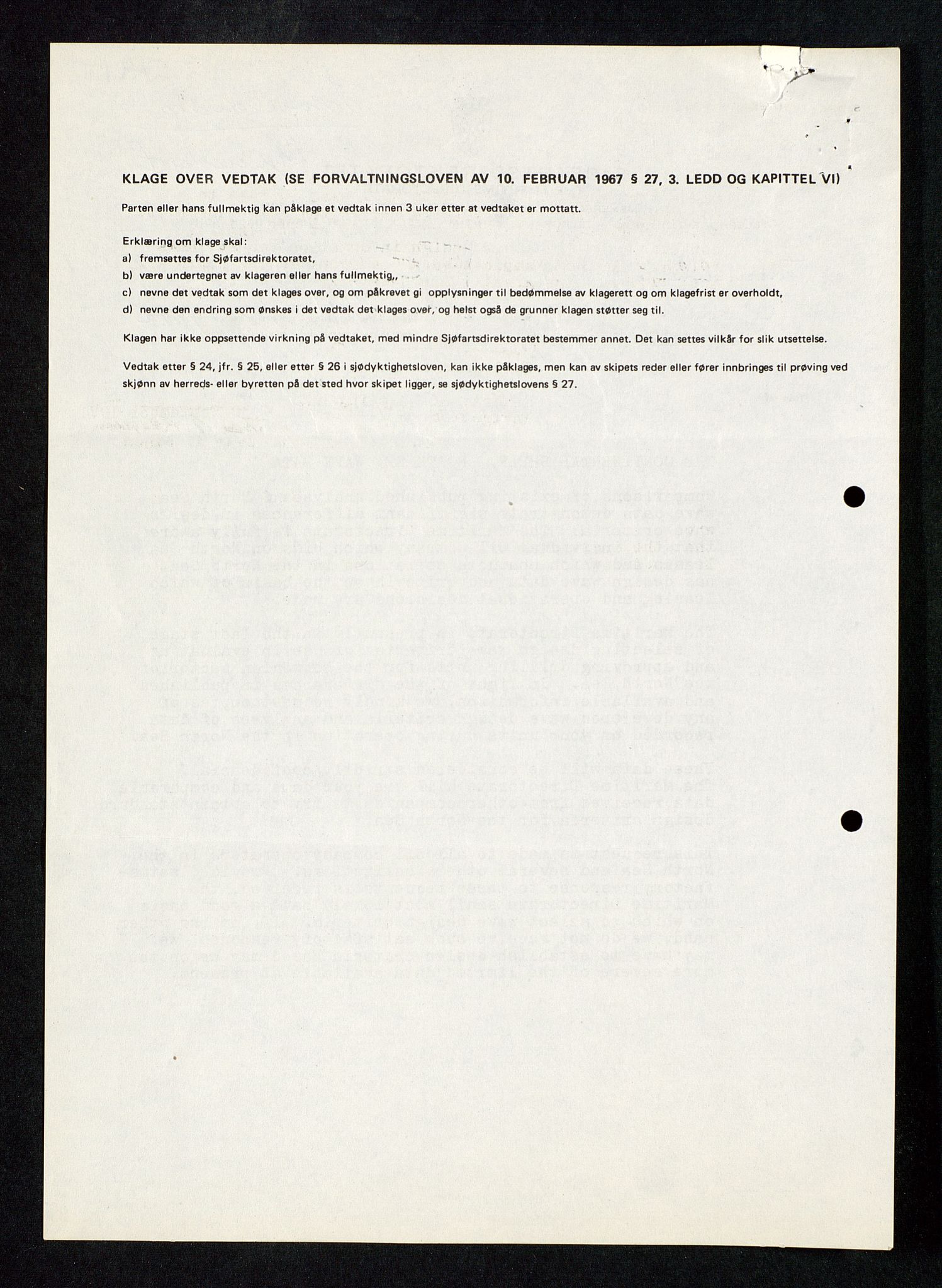 Industridepartementet, Oljekontoret, AV/SAST-A-101348/Db/L0004: Simulering, havmiljø og dykking, 1966-1973, p. 8