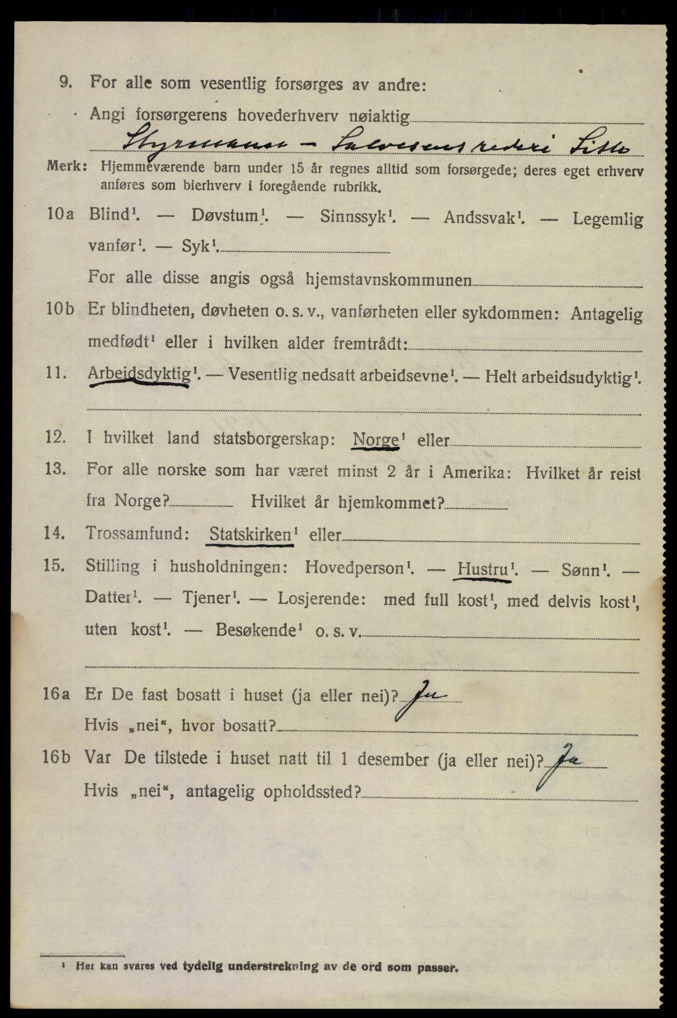 SAKO, 1920 census for Brunlanes, 1920, p. 8630