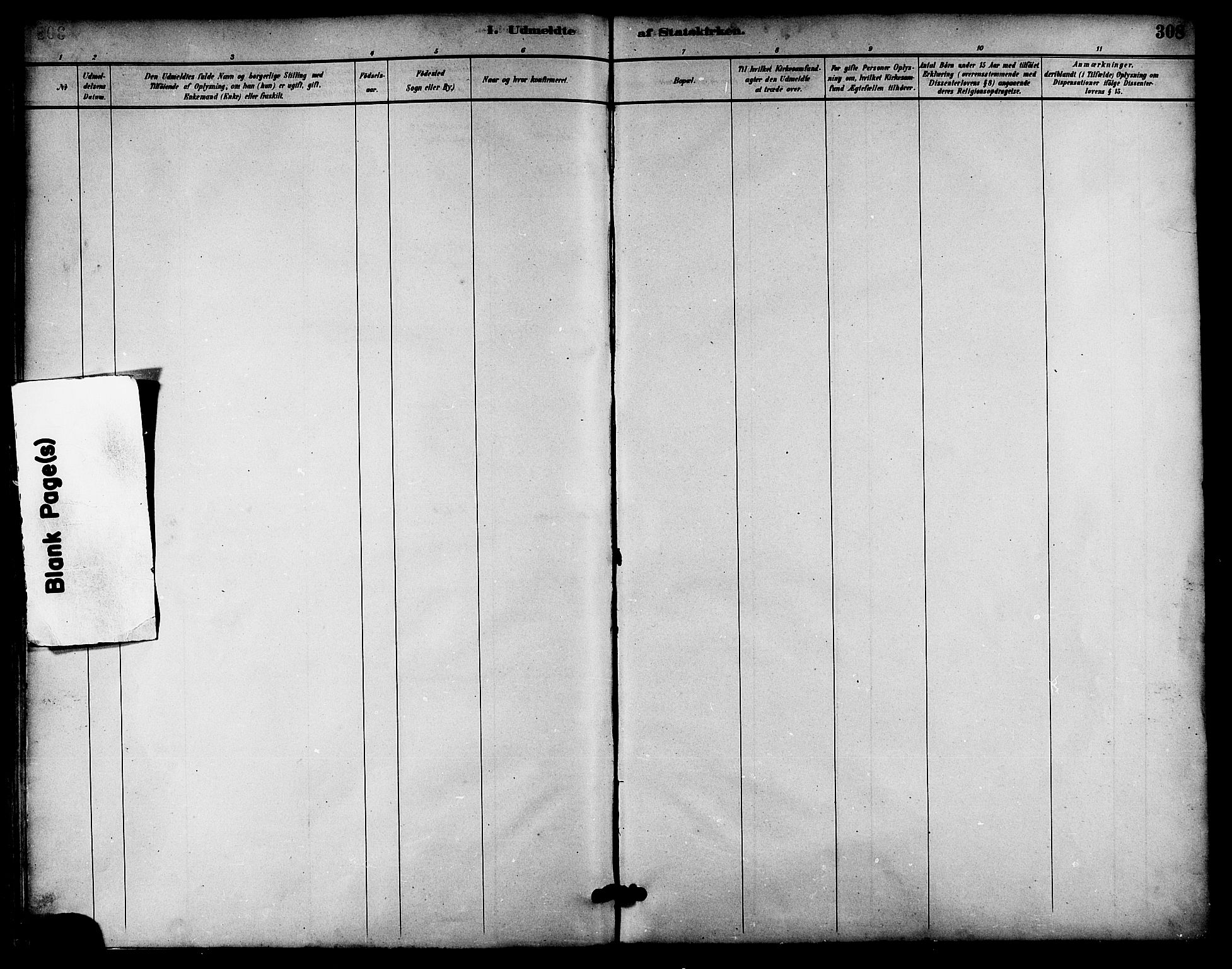 Ministerialprotokoller, klokkerbøker og fødselsregistre - Nordland, AV/SAT-A-1459/814/L0230: Parish register (copy) no. 814C03, 1884-1911, p. 308