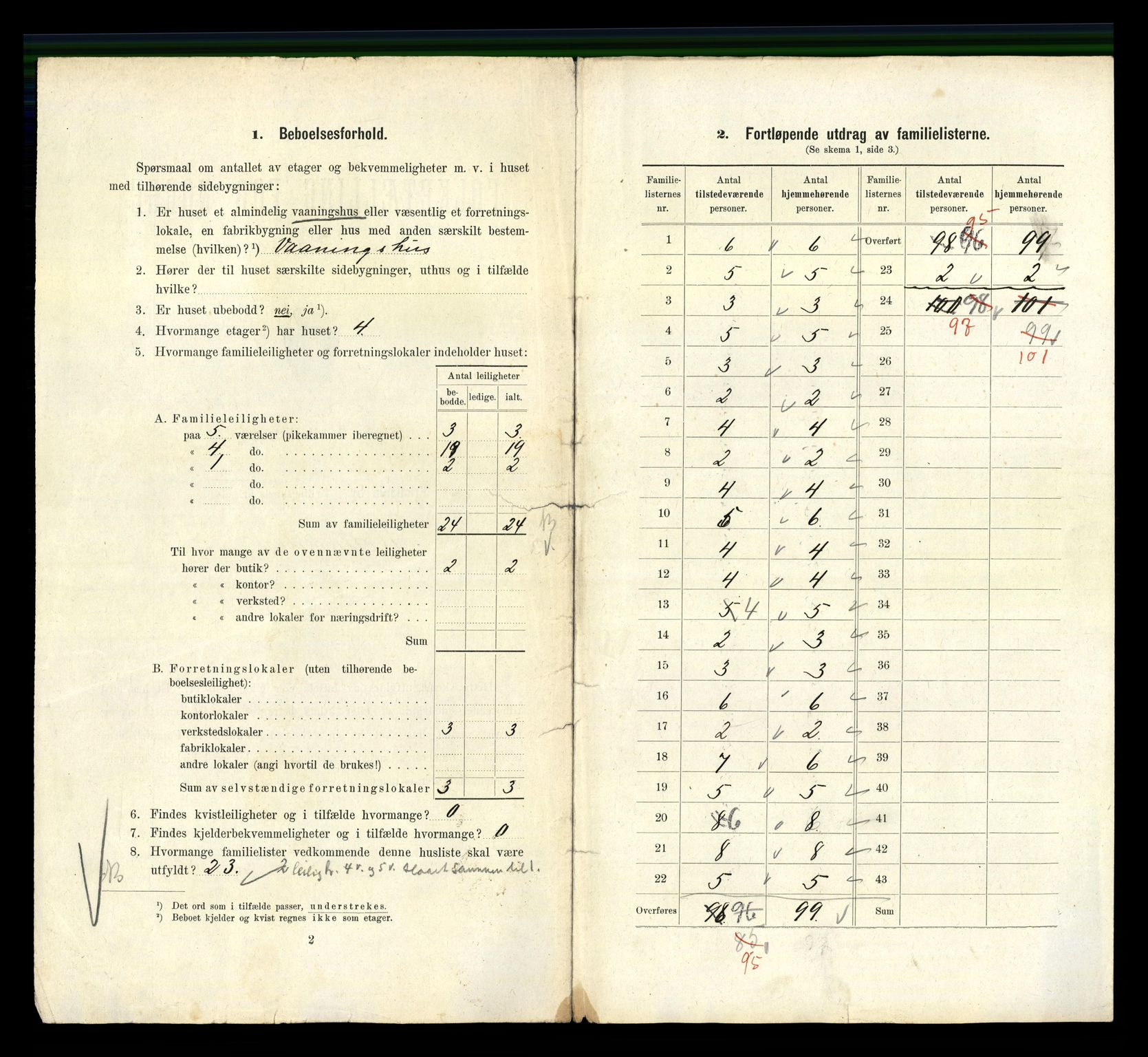 RA, 1910 census for Kristiania, 1910, p. 39798