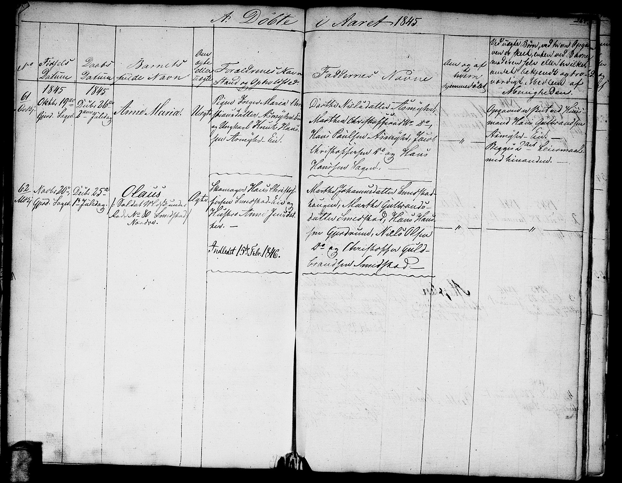 Gjerdrum prestekontor Kirkebøker, SAO/A-10412b/G/Ga/L0002: Parish register (copy) no. I 2, 1836-1850, p. 264