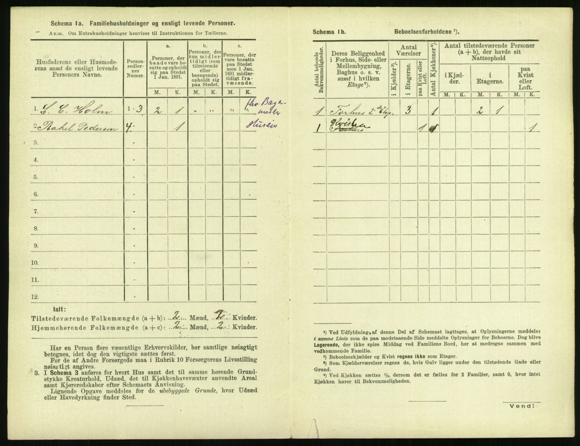 RA, 1891 census for 1103 Stavanger, 1891, p. 2162