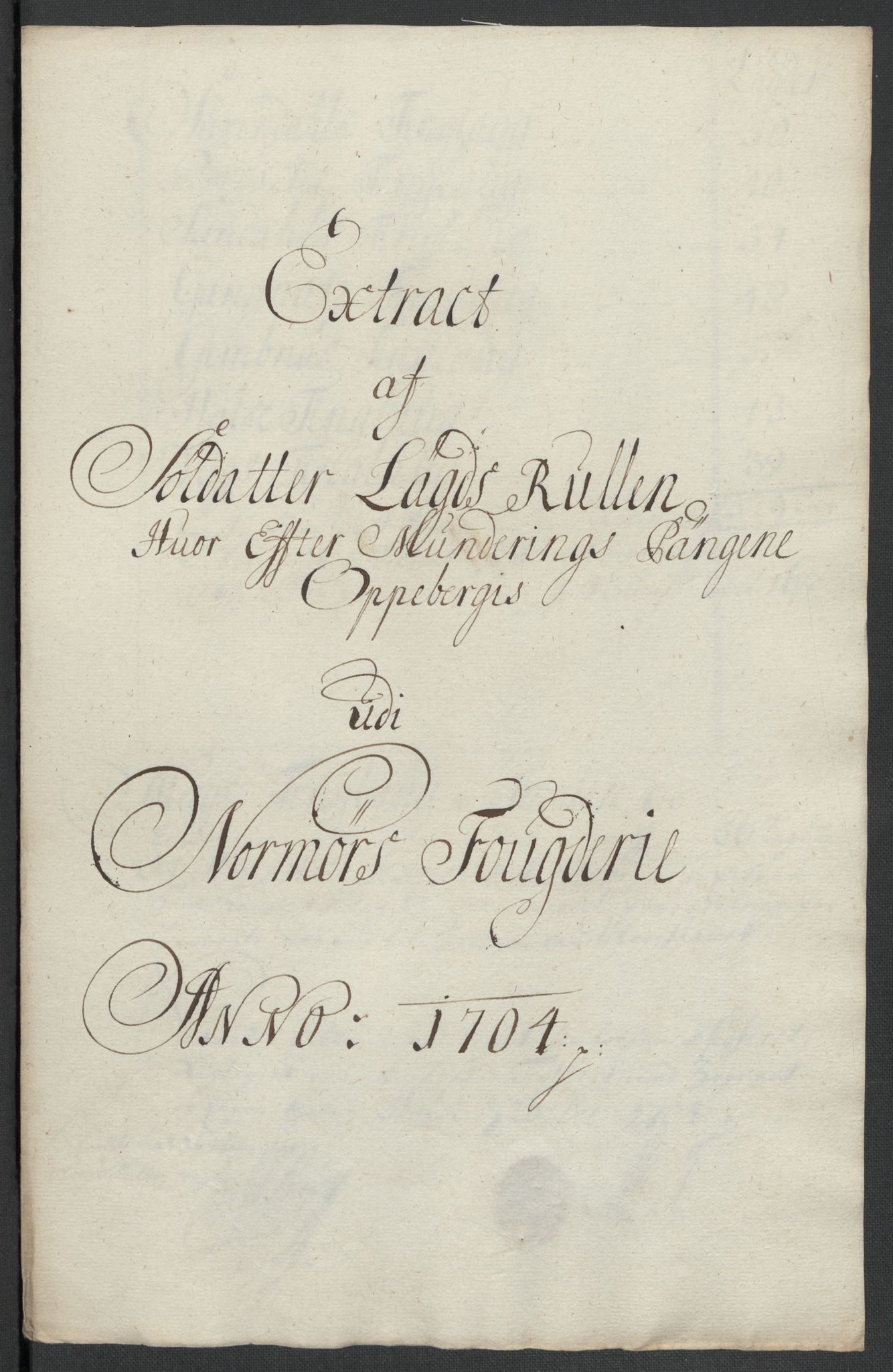 Rentekammeret inntil 1814, Reviderte regnskaper, Fogderegnskap, RA/EA-4092/R56/L3740: Fogderegnskap Nordmøre, 1703-1704, p. 272