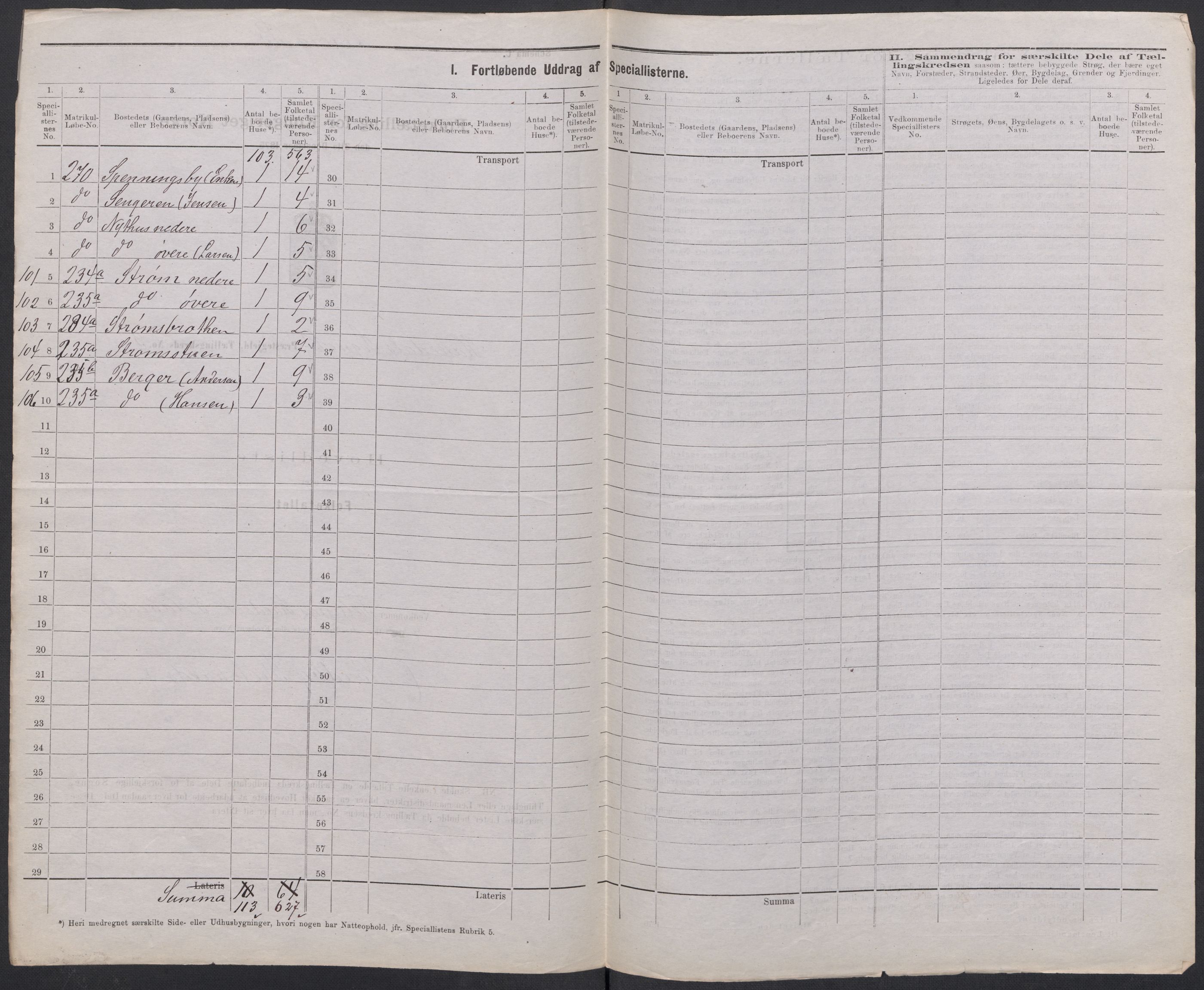 RA, 1875 census for 0233P Nittedal, 1875, p. 17