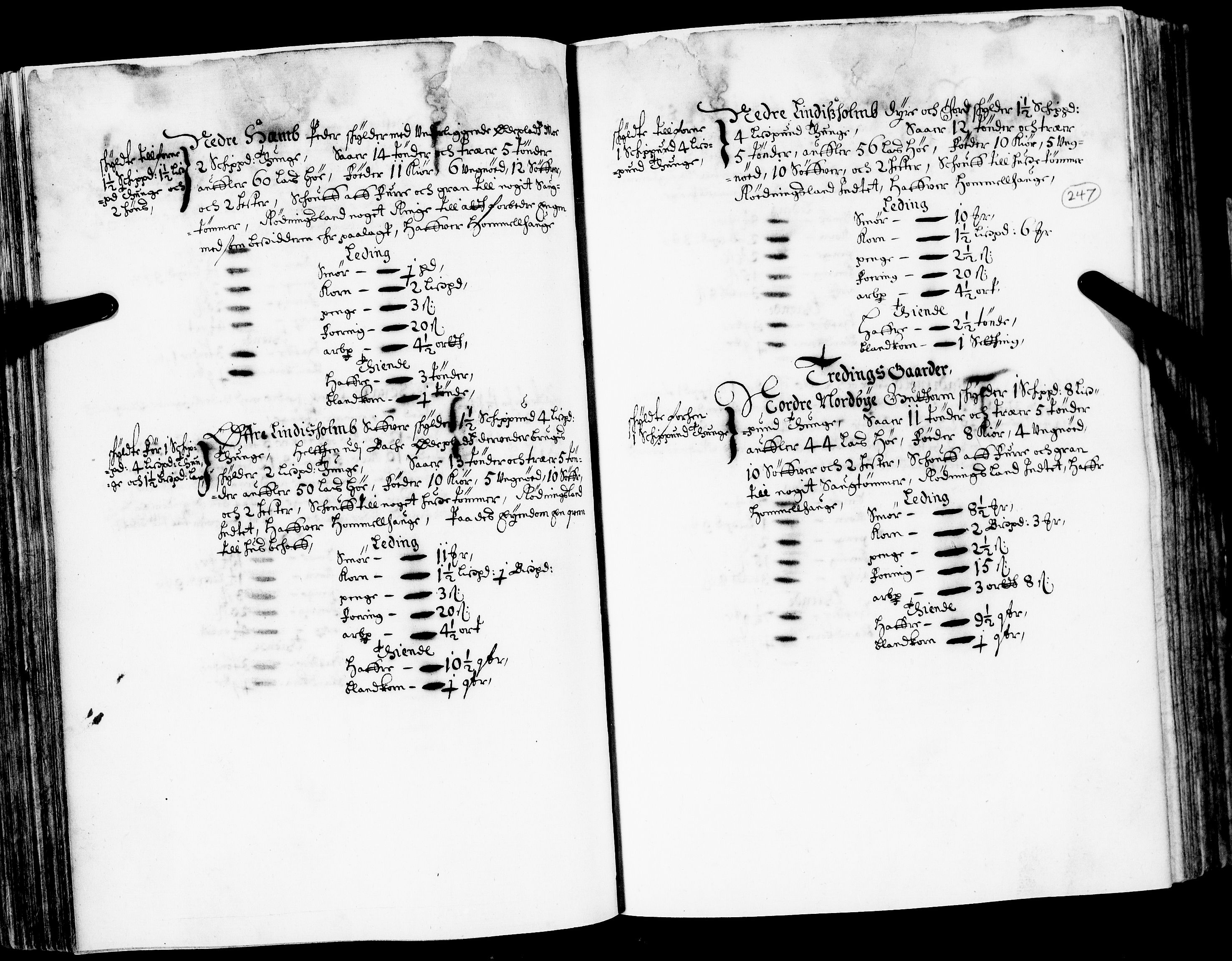 Rentekammeret inntil 1814, Realistisk ordnet avdeling, RA/EA-4070/N/Nb/Nba/L0020: Tønsberg len, 2. del, 1668, p. 246b-247a