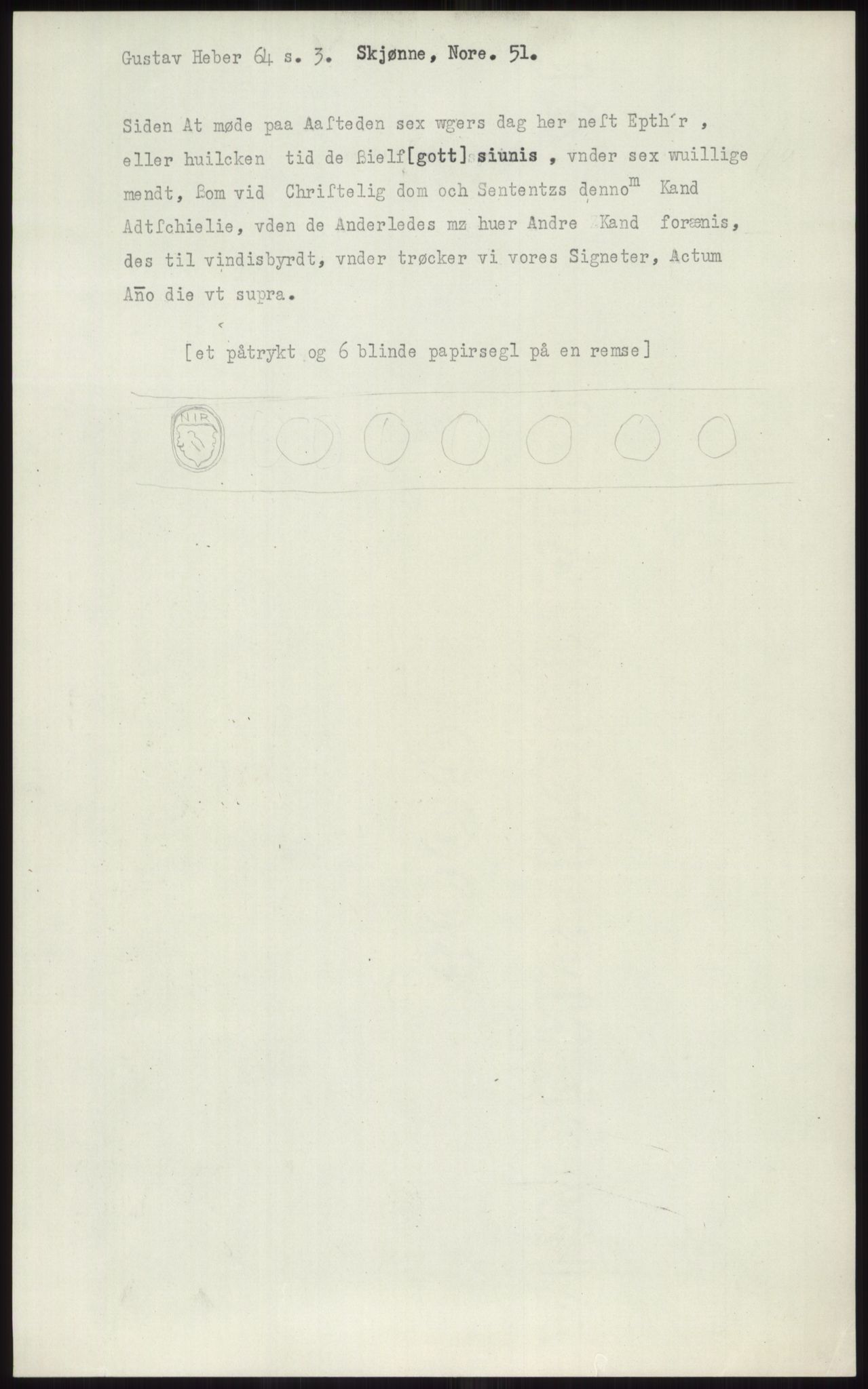 Samlinger til kildeutgivelse, Diplomavskriftsamlingen, AV/RA-EA-4053/H/Ha, p. 723