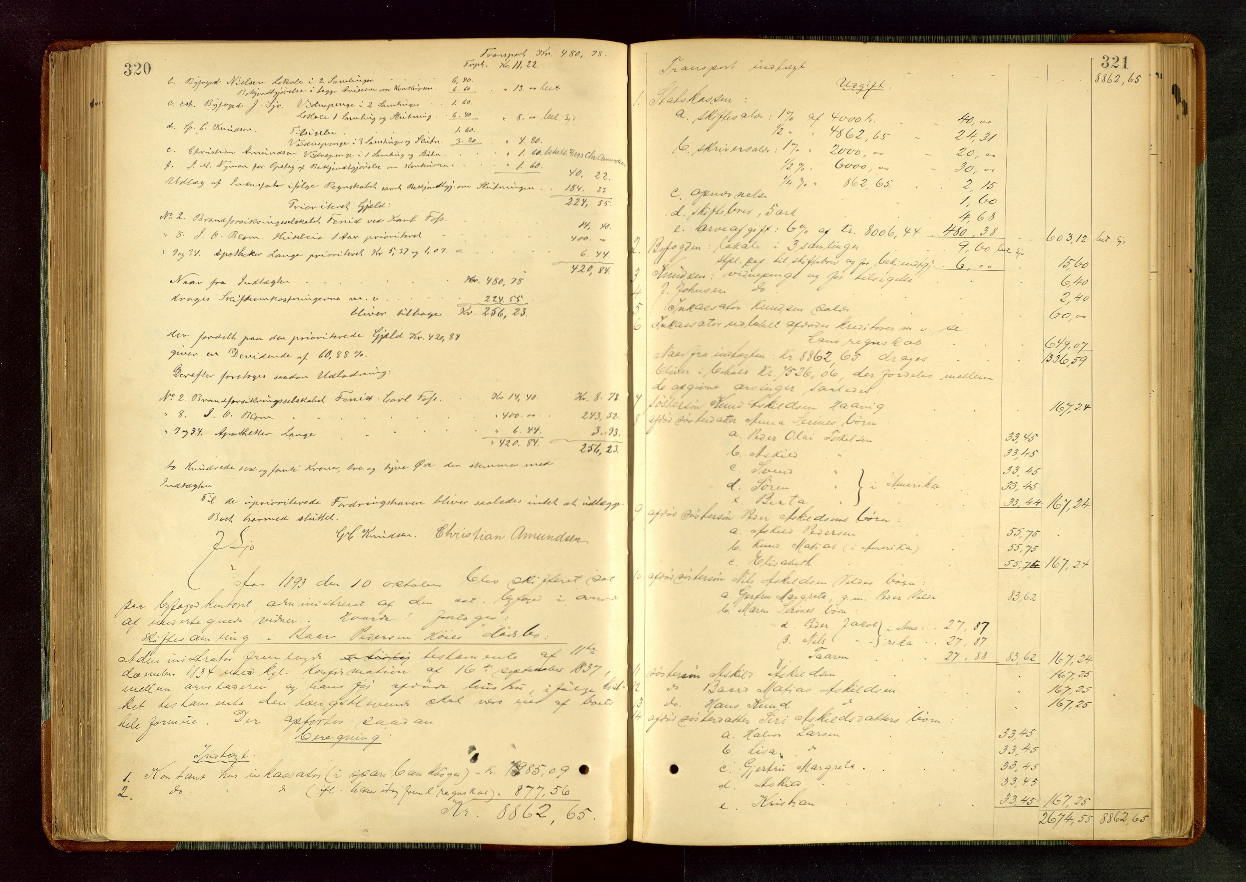 Haugesund tingrett, AV/SAST-A-101415/01/IV/IVA/L0005: Skifteprotokoll med register, 1887-1900, p. 320-321