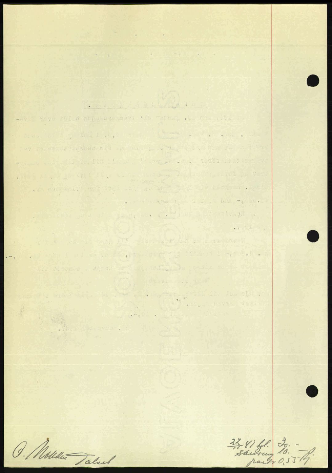 Romsdal sorenskriveri, SAT/A-4149/1/2/2C: Mortgage book no. A24, 1947-1947, Diary no: : 2953/1947