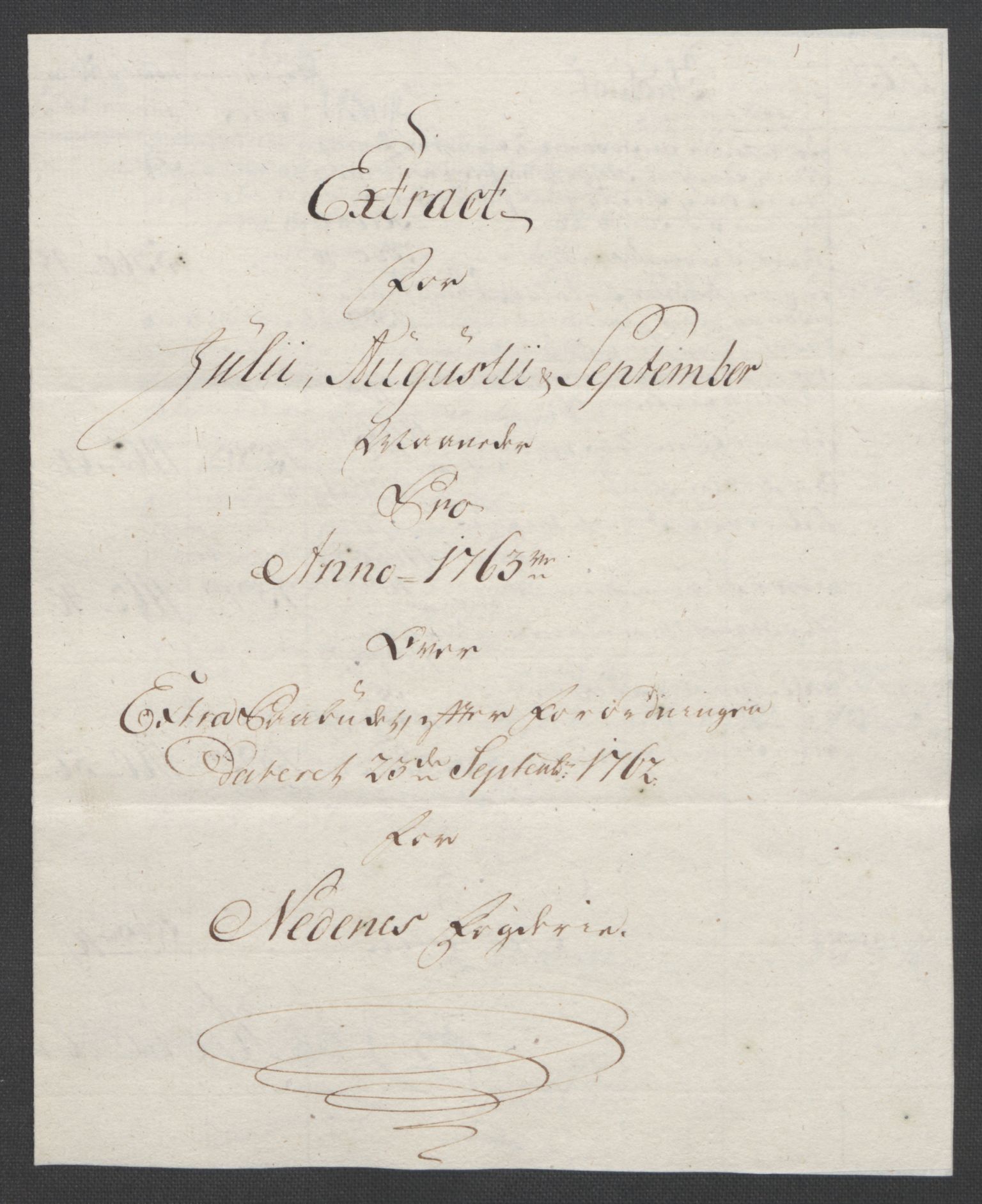 Rentekammeret inntil 1814, Reviderte regnskaper, Fogderegnskap, AV/RA-EA-4092/R39/L2424: Ekstraskatten Nedenes, 1762-1767, p. 84